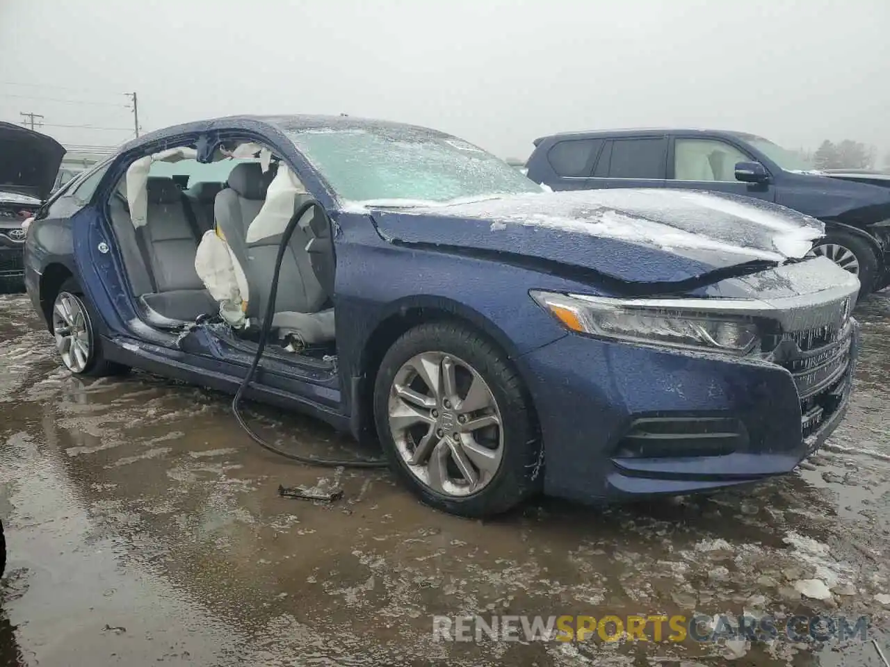 4 Photograph of a damaged car 1HGCV1F18LA098909 HONDA ACCORD 2020