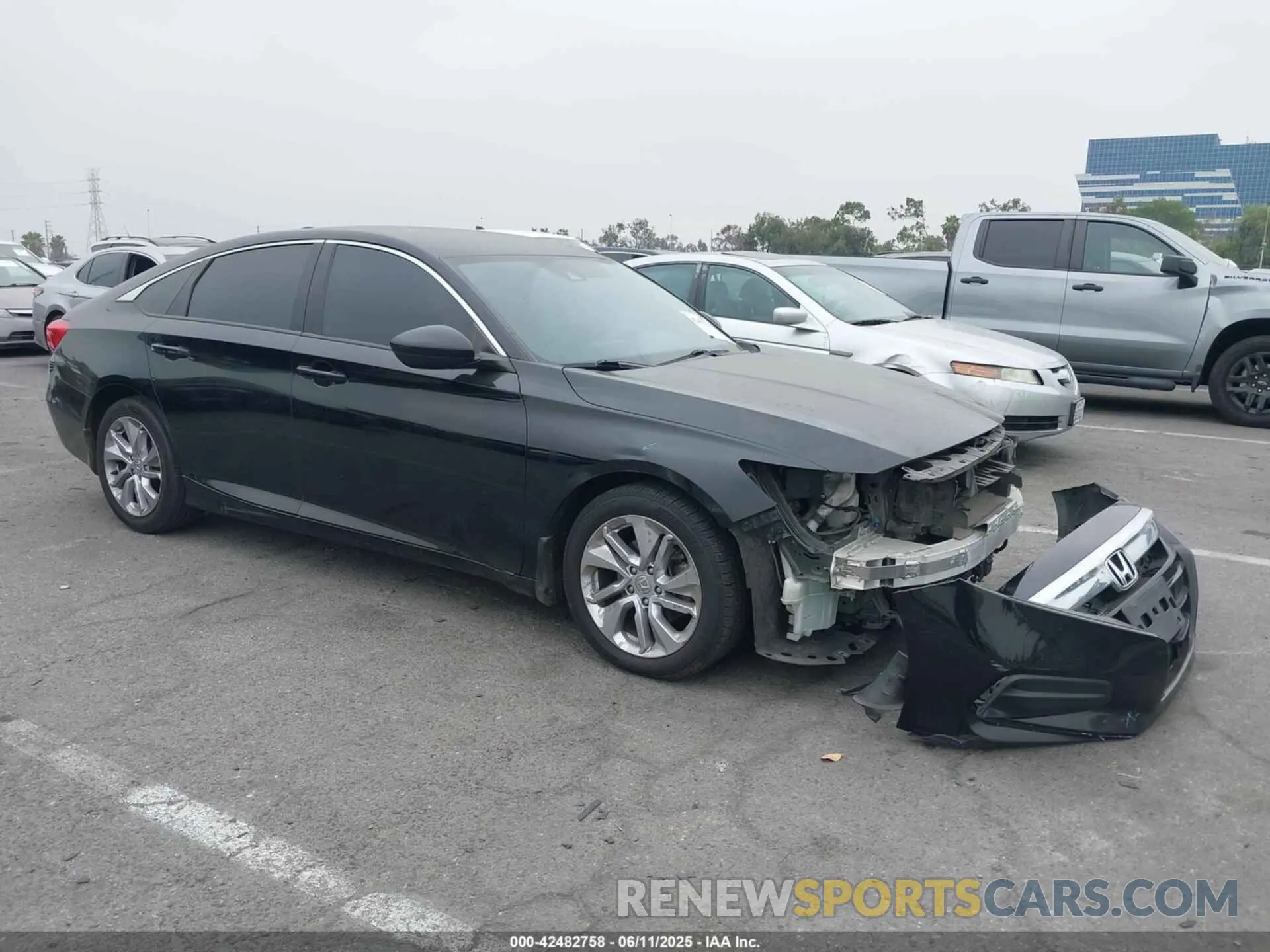 1 Photograph of a damaged car 1HGCV1F18LA101310 HONDA ACCORD 2020
