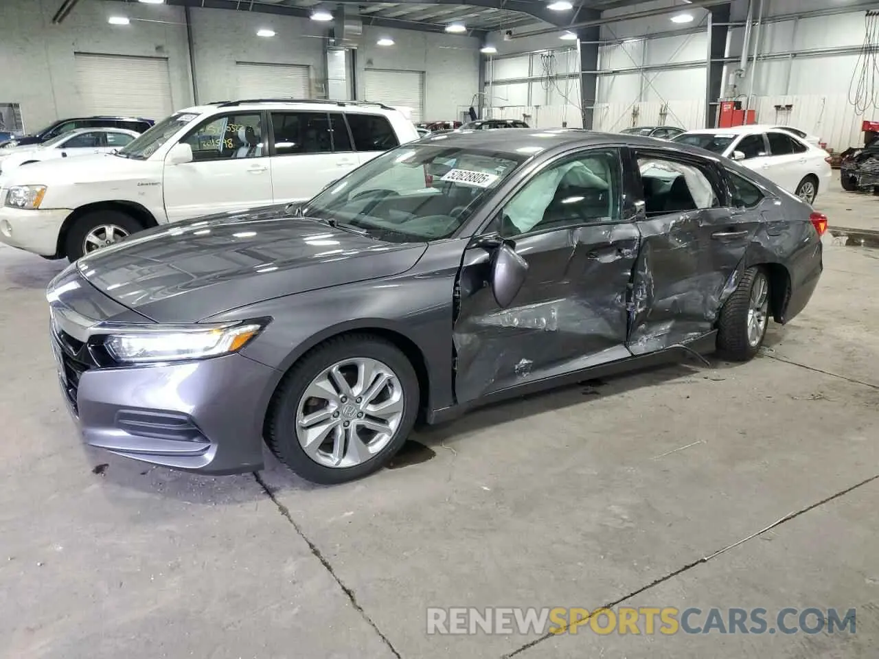 1 Photograph of a damaged car 1HGCV1F18LA125946 HONDA ACCORD 2020