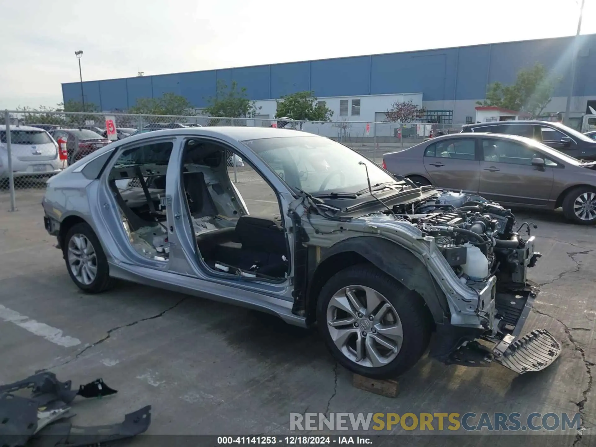 1 Photograph of a damaged car 1HGCV1F18LA153147 HONDA ACCORD 2020
