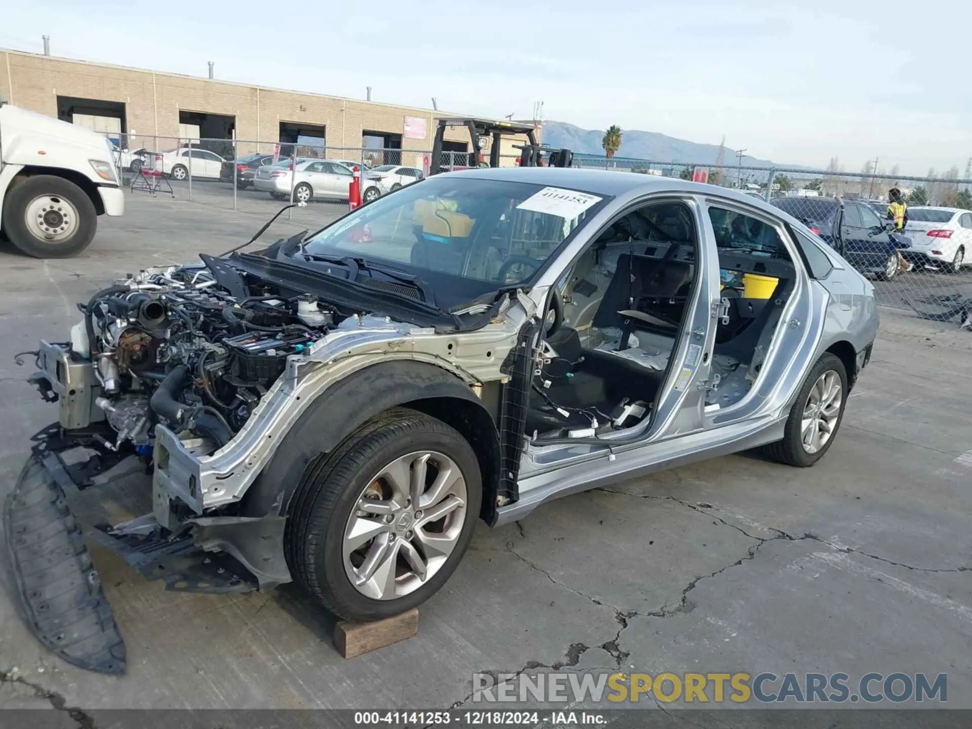 2 Photograph of a damaged car 1HGCV1F18LA153147 HONDA ACCORD 2020