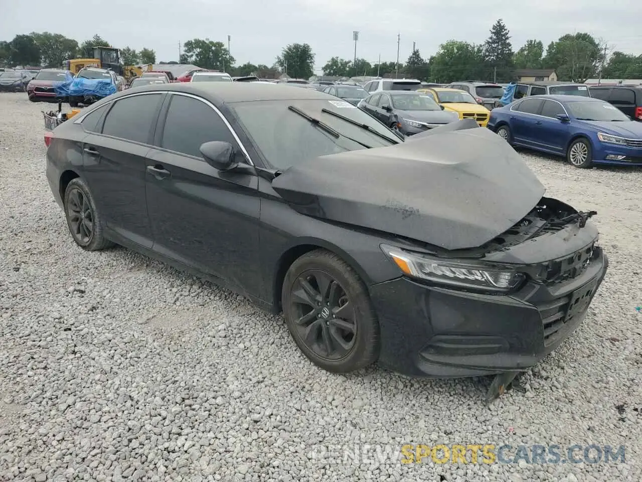 4 Photograph of a damaged car 1HGCV1F19LA011535 HONDA ACCORD 2020