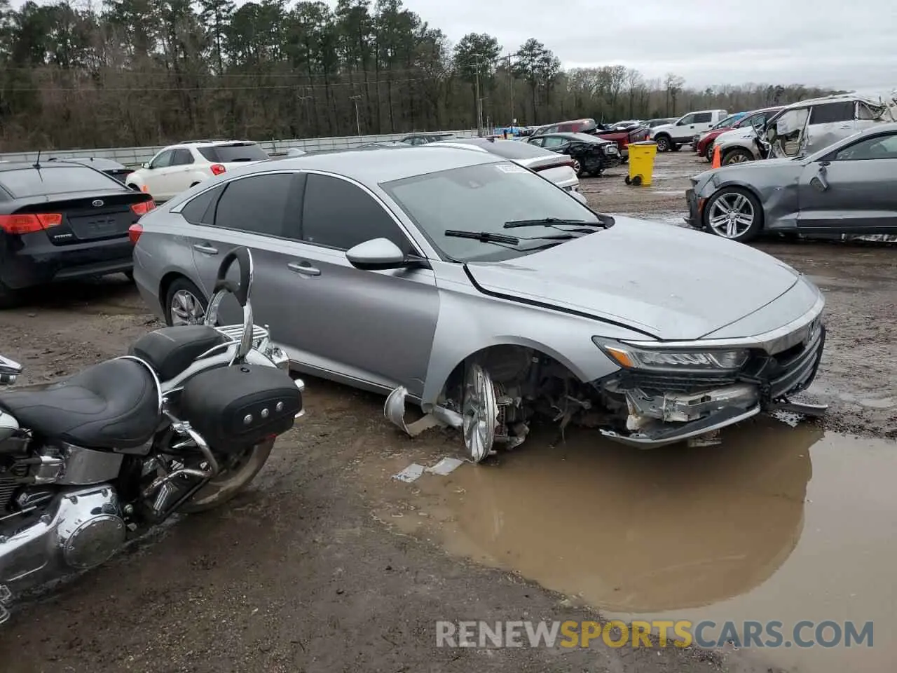 4 Photograph of a damaged car 1HGCV1F19LA018355 HONDA ACCORD 2020