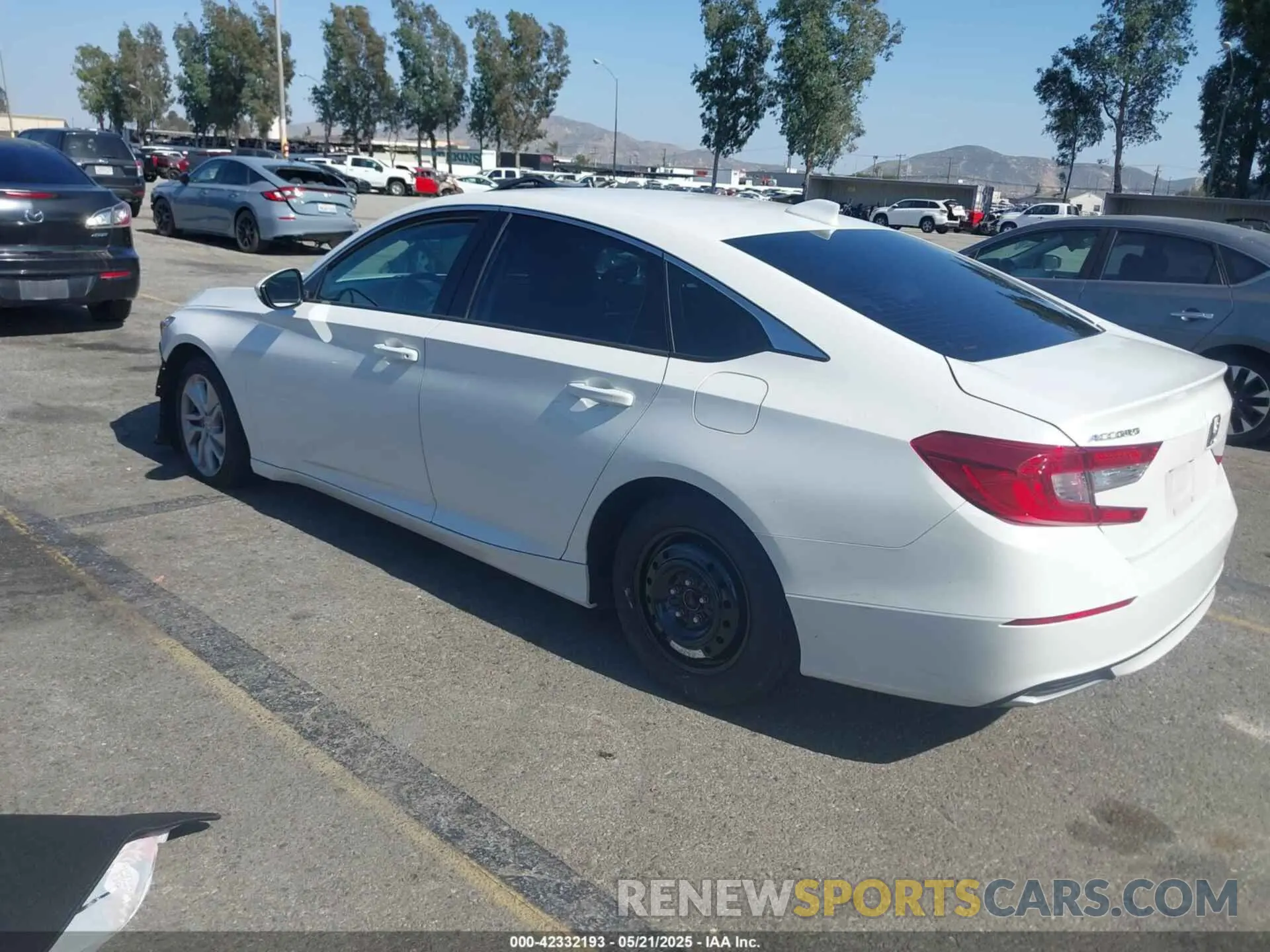 3 Photograph of a damaged car 1HGCV1F19LA020378 HONDA ACCORD 2020