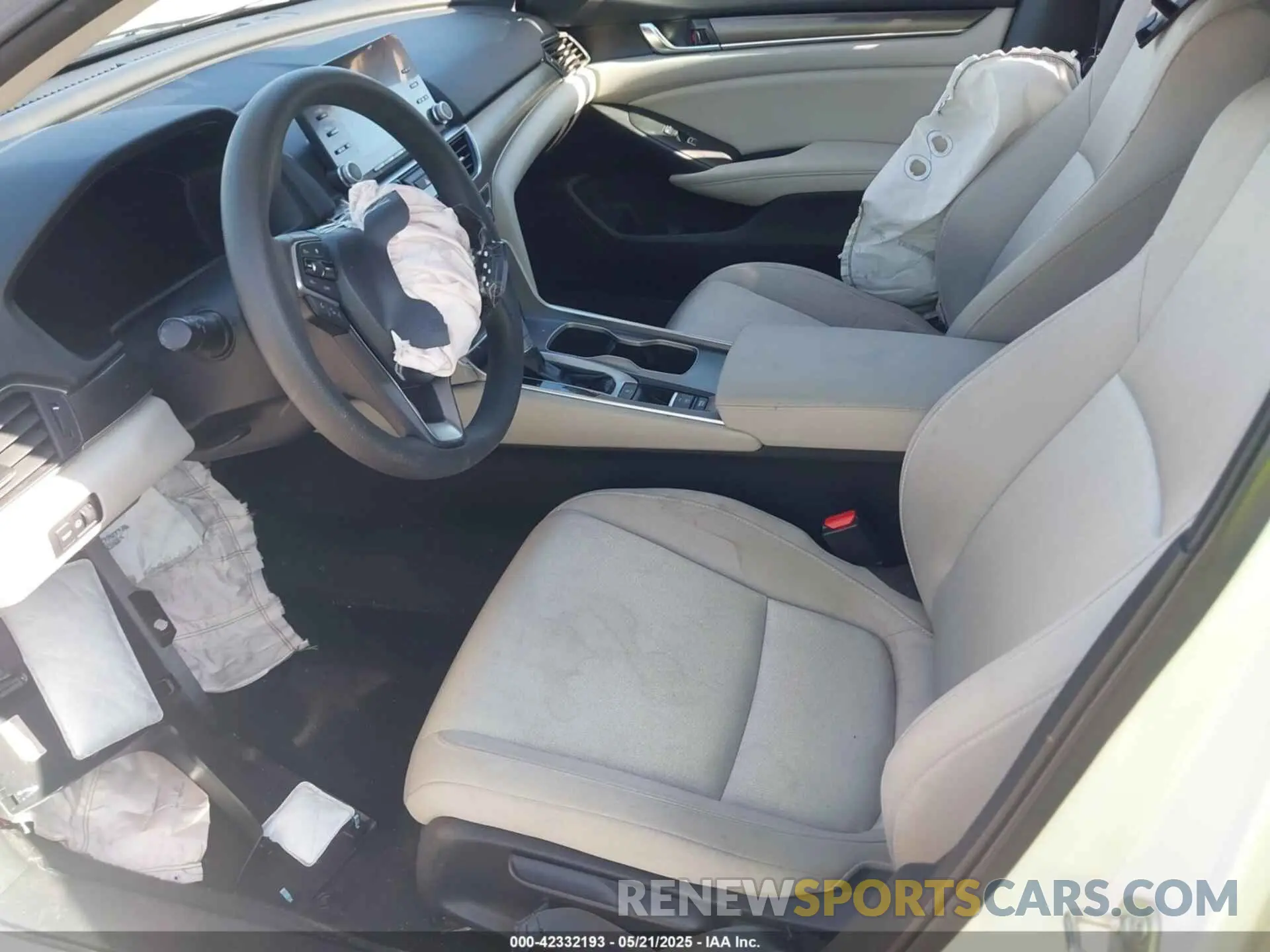 5 Photograph of a damaged car 1HGCV1F19LA020378 HONDA ACCORD 2020