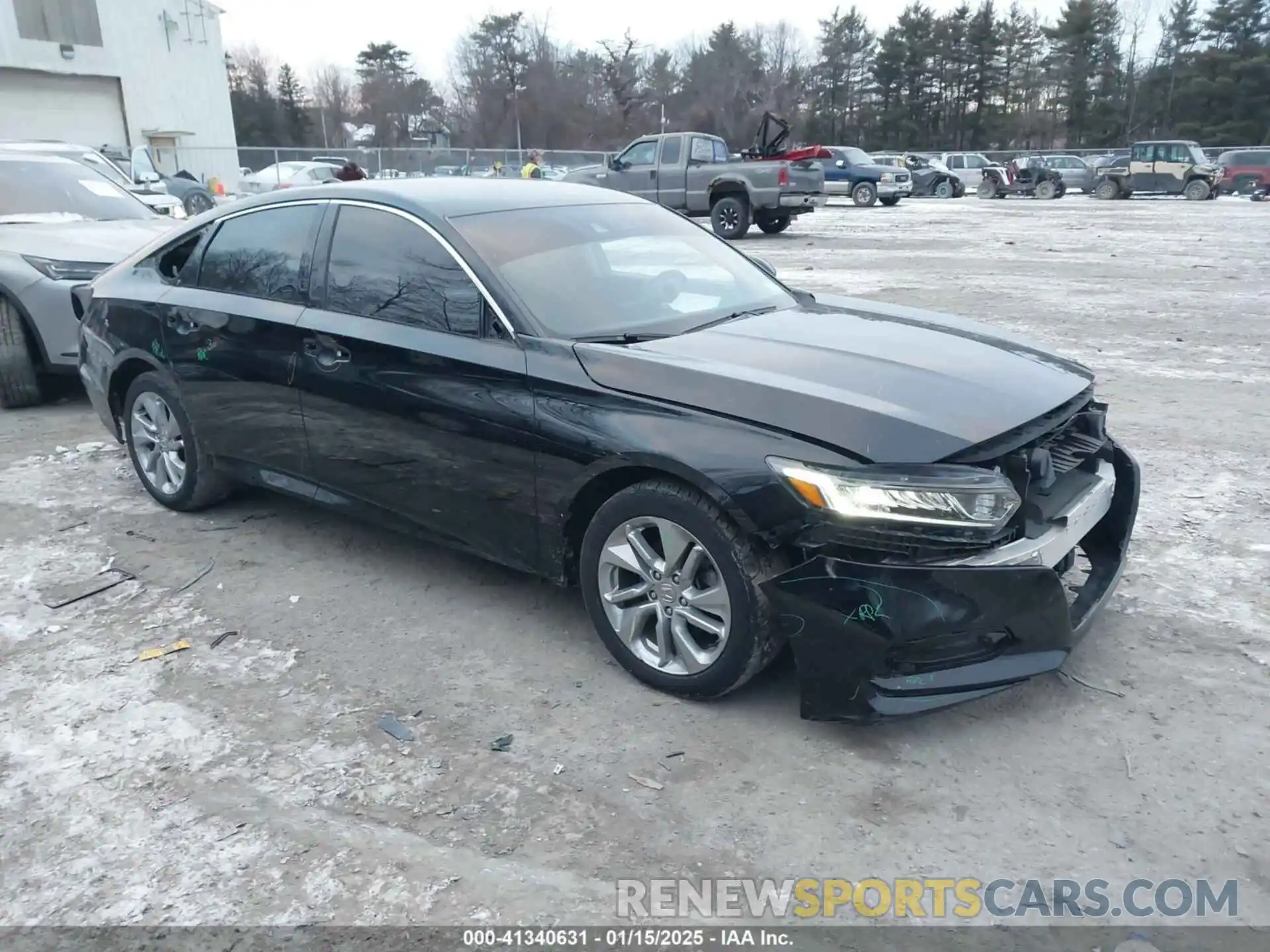 1 Photograph of a damaged car 1HGCV1F19LA032627 HONDA ACCORD 2020