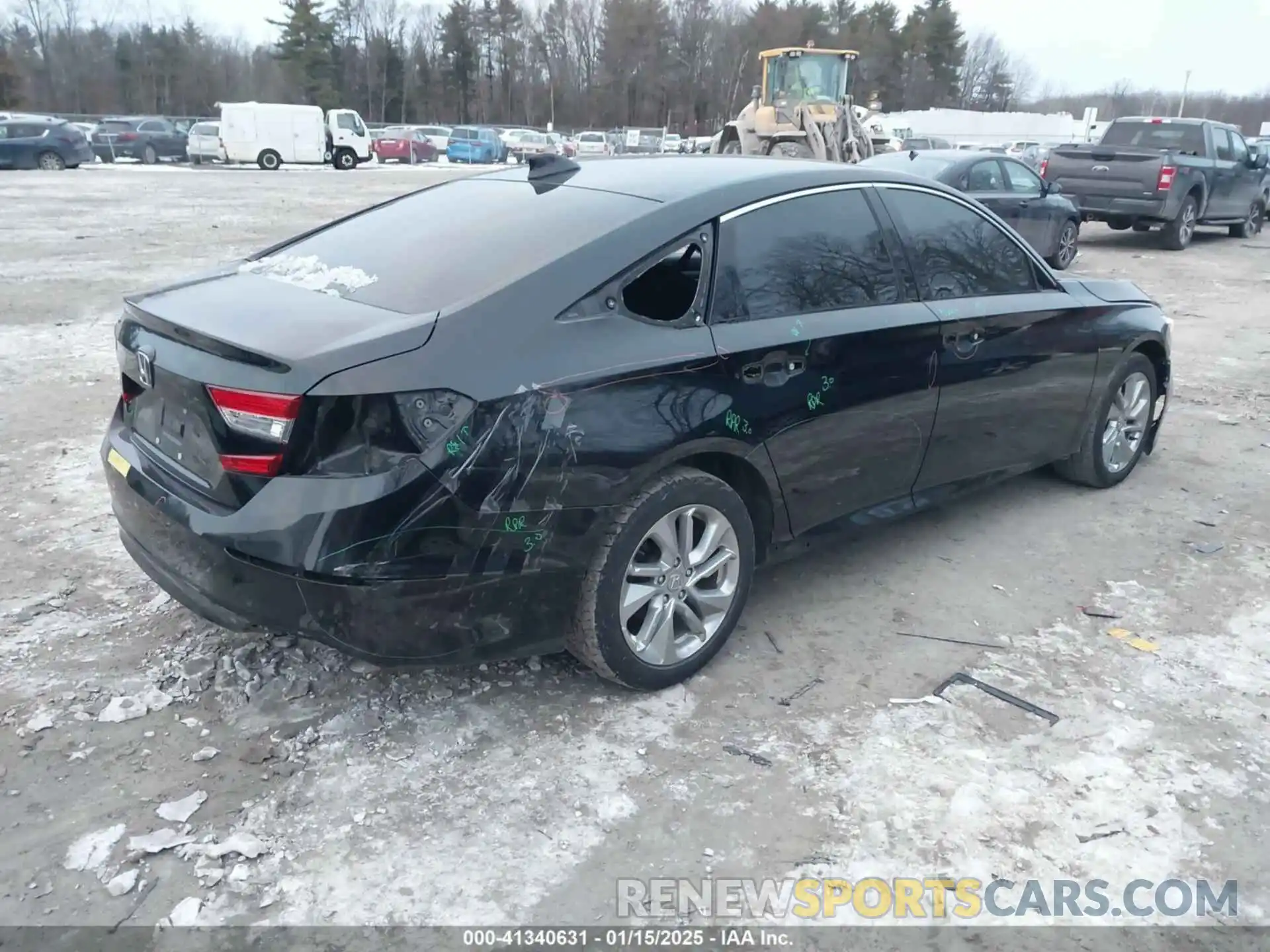 4 Photograph of a damaged car 1HGCV1F19LA032627 HONDA ACCORD 2020