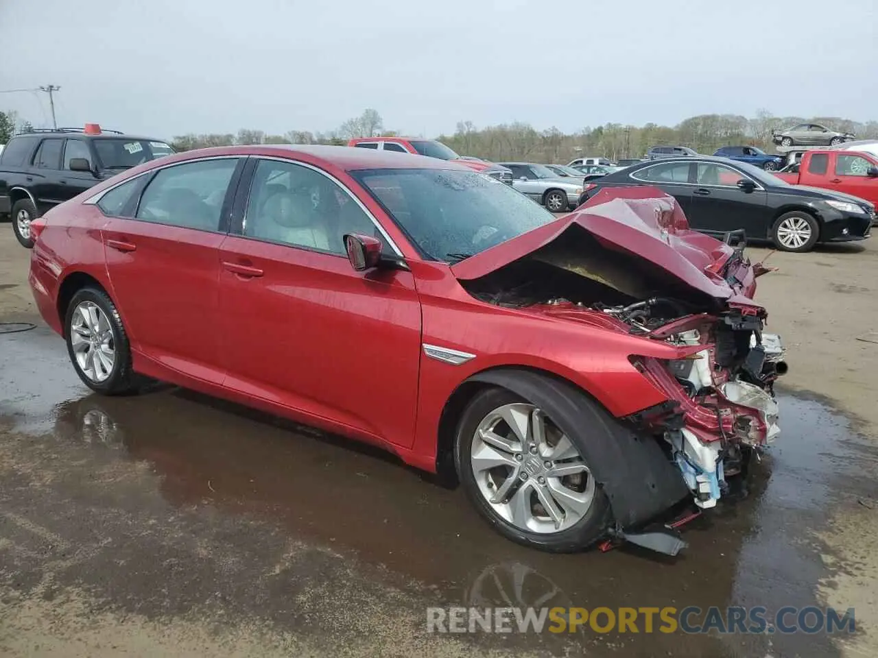 4 Photograph of a damaged car 1HGCV1F19LA089765 HONDA ACCORD 2020