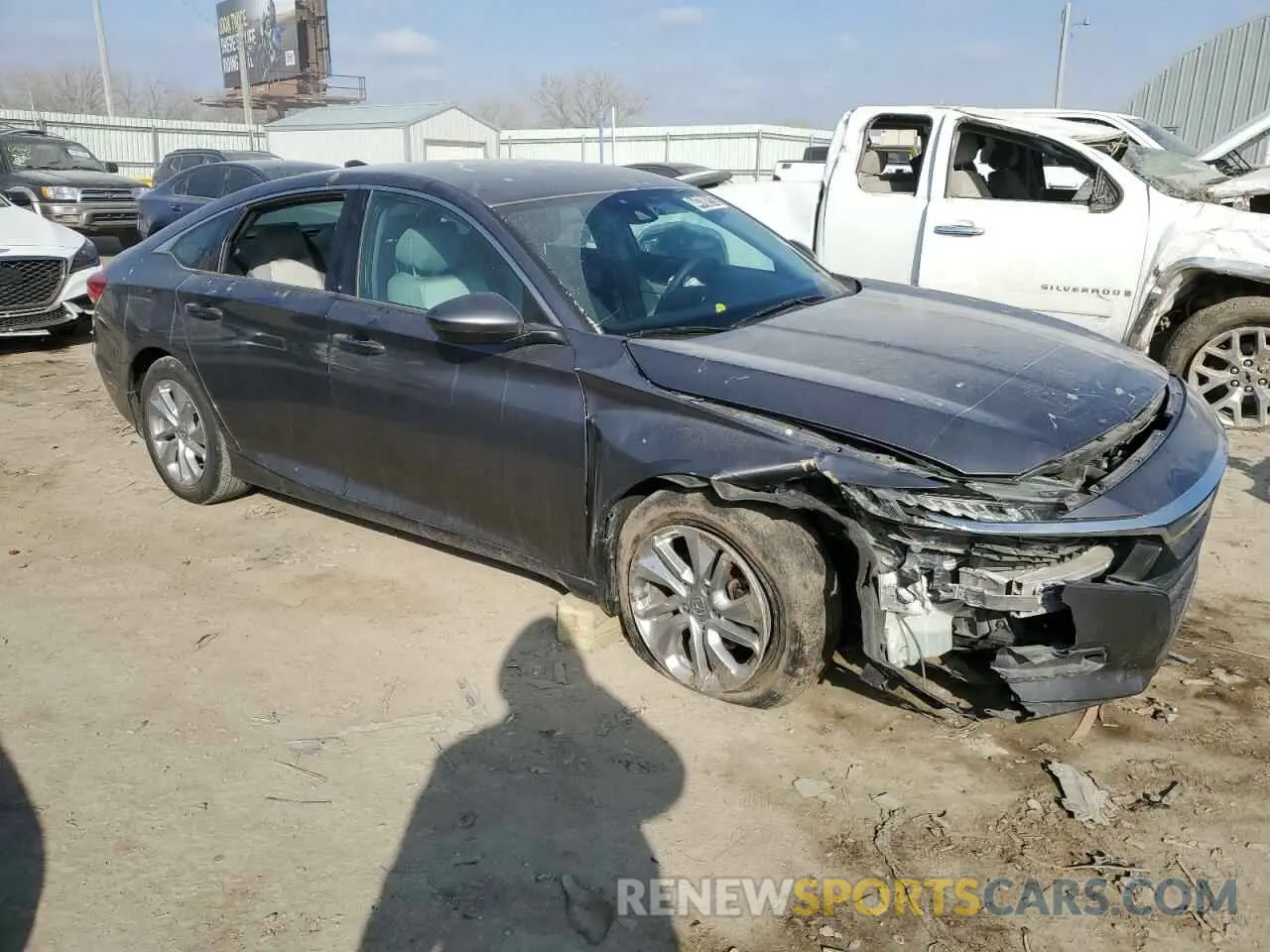4 Photograph of a damaged car 1HGCV1F19LA108816 HONDA ACCORD 2020