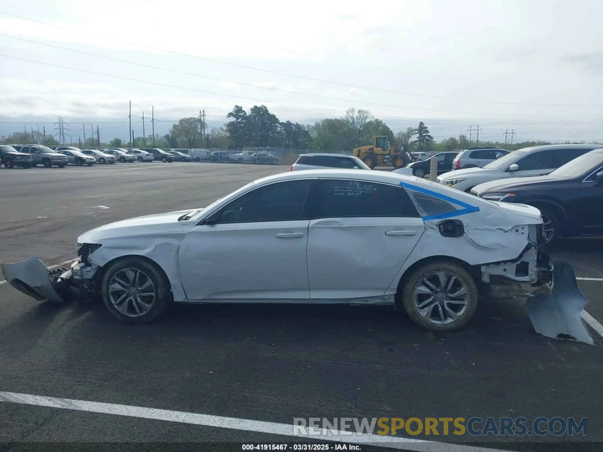 13 Photograph of a damaged car 1HGCV1F19LA142352 HONDA ACCORD 2020