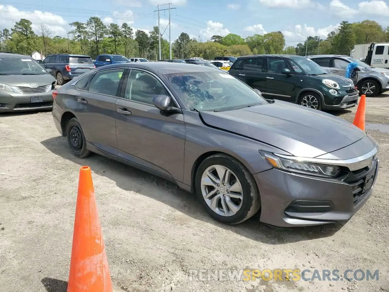 4 Photograph of a damaged car 1HGCV1F1XLA020485 HONDA ACCORD 2020