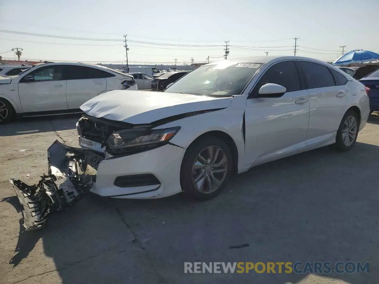 1 Photograph of a damaged car 1HGCV1F1XLA034340 HONDA ACCORD 2020