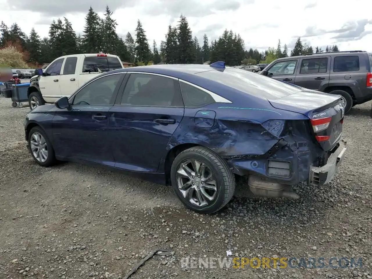2 Photograph of a damaged car 1HGCV1F1XLA091489 HONDA ACCORD 2020