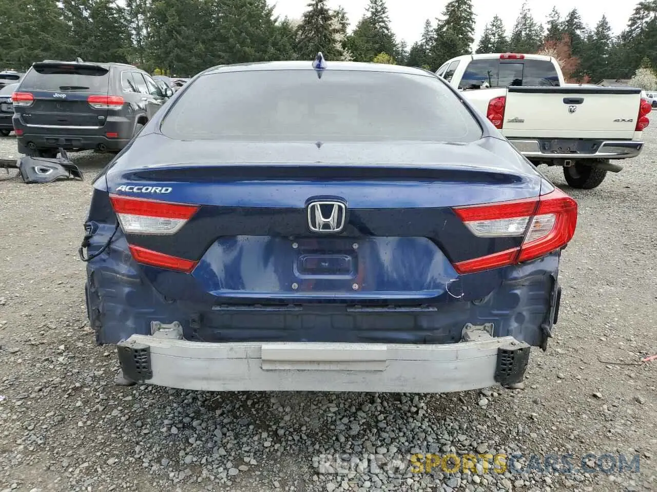 6 Photograph of a damaged car 1HGCV1F1XLA091489 HONDA ACCORD 2020