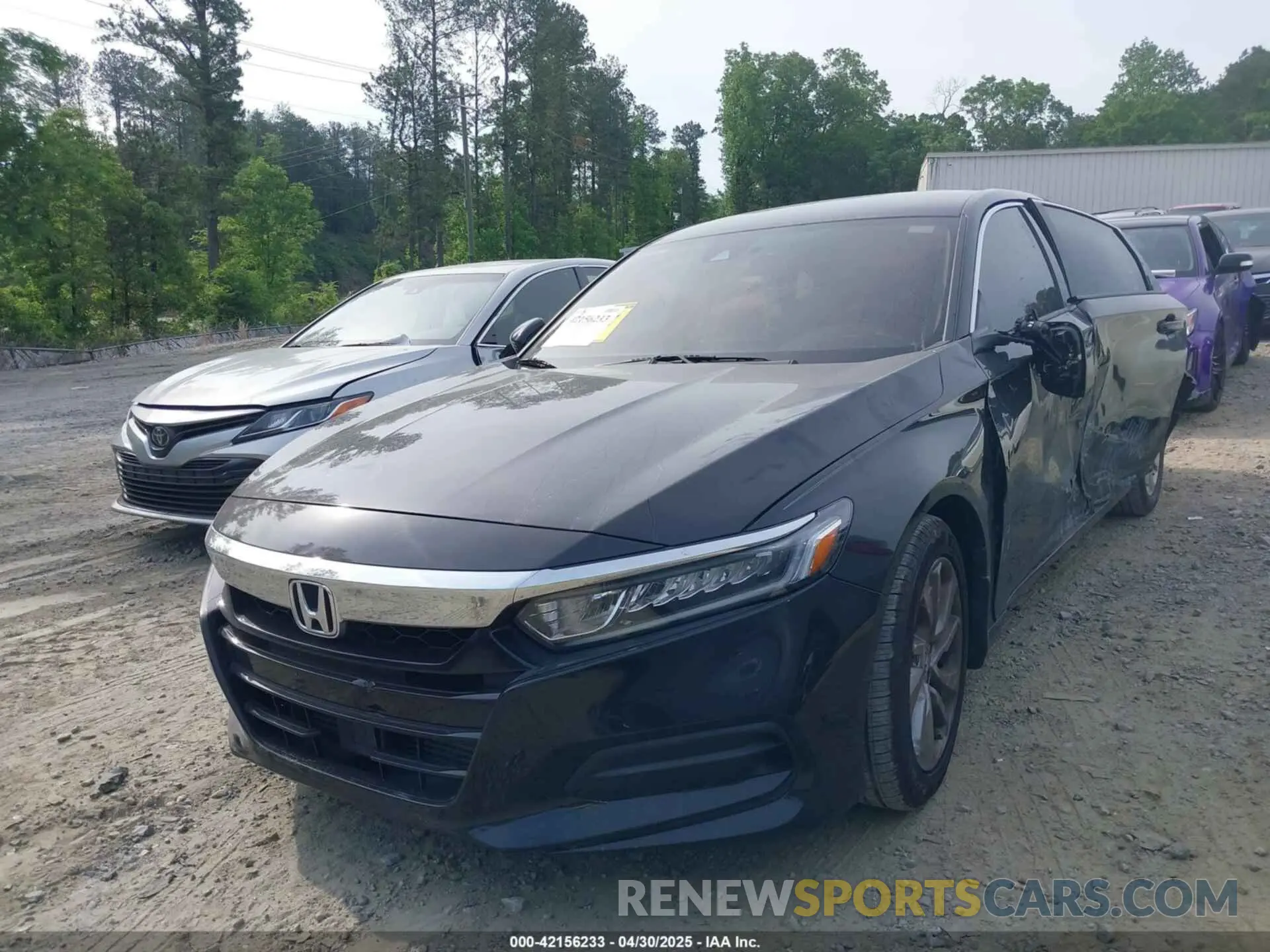 2 Photograph of a damaged car 1HGCV1F1XLA107920 HONDA ACCORD 2020