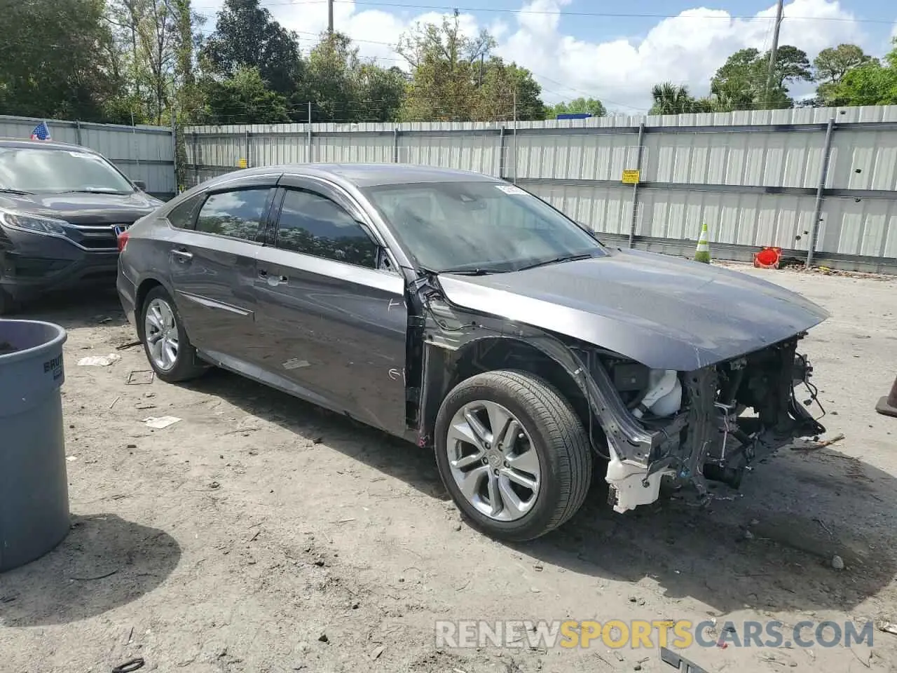 4 Photograph of a damaged car 1HGCV1F1XLA108825 HONDA ACCORD 2020