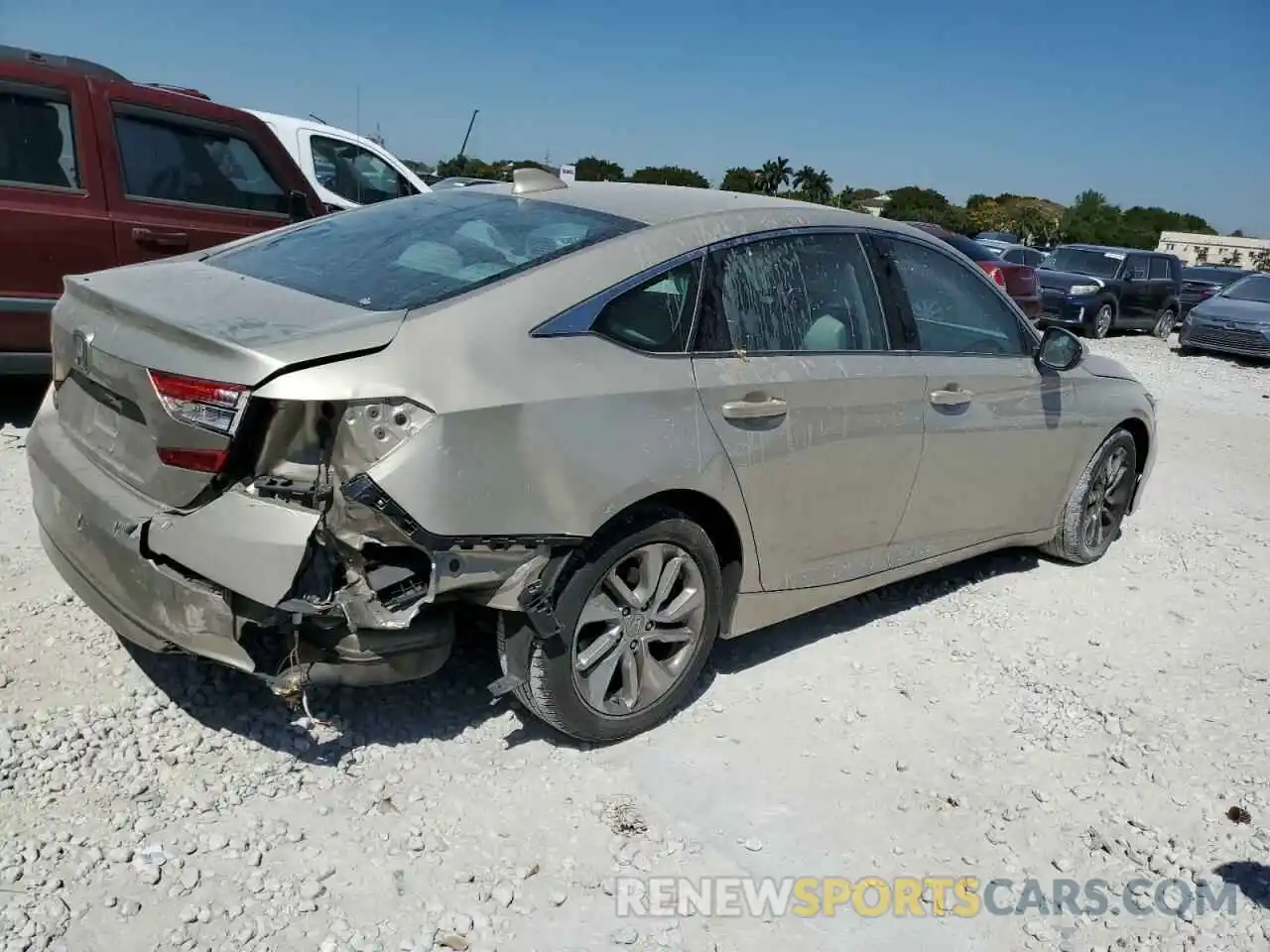 3 Photograph of a damaged car 1HGCV1F1XLA112809 HONDA ACCORD 2020