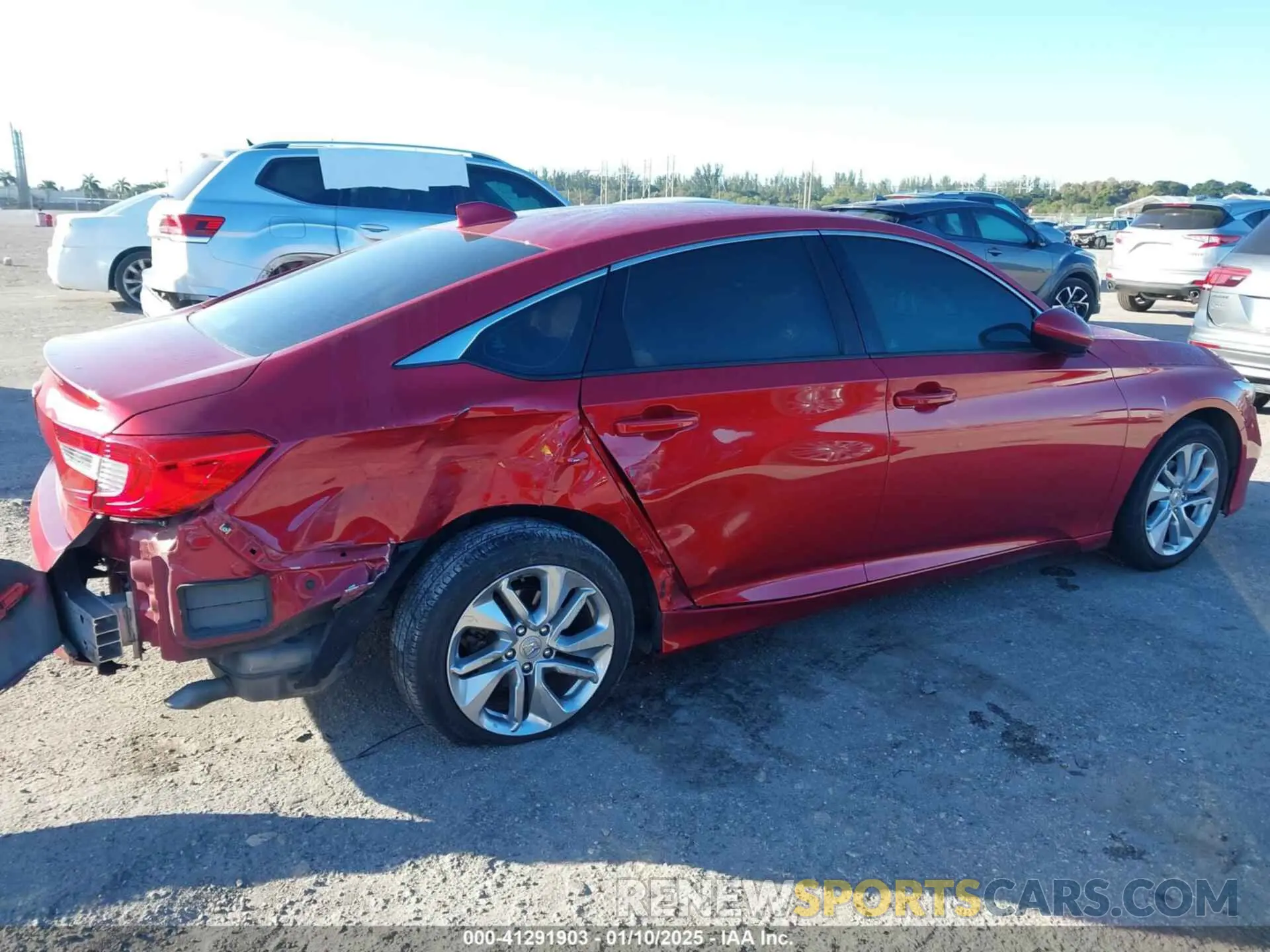 6 Photograph of a damaged car 1HGCV1F1XLA118058 HONDA ACCORD 2020