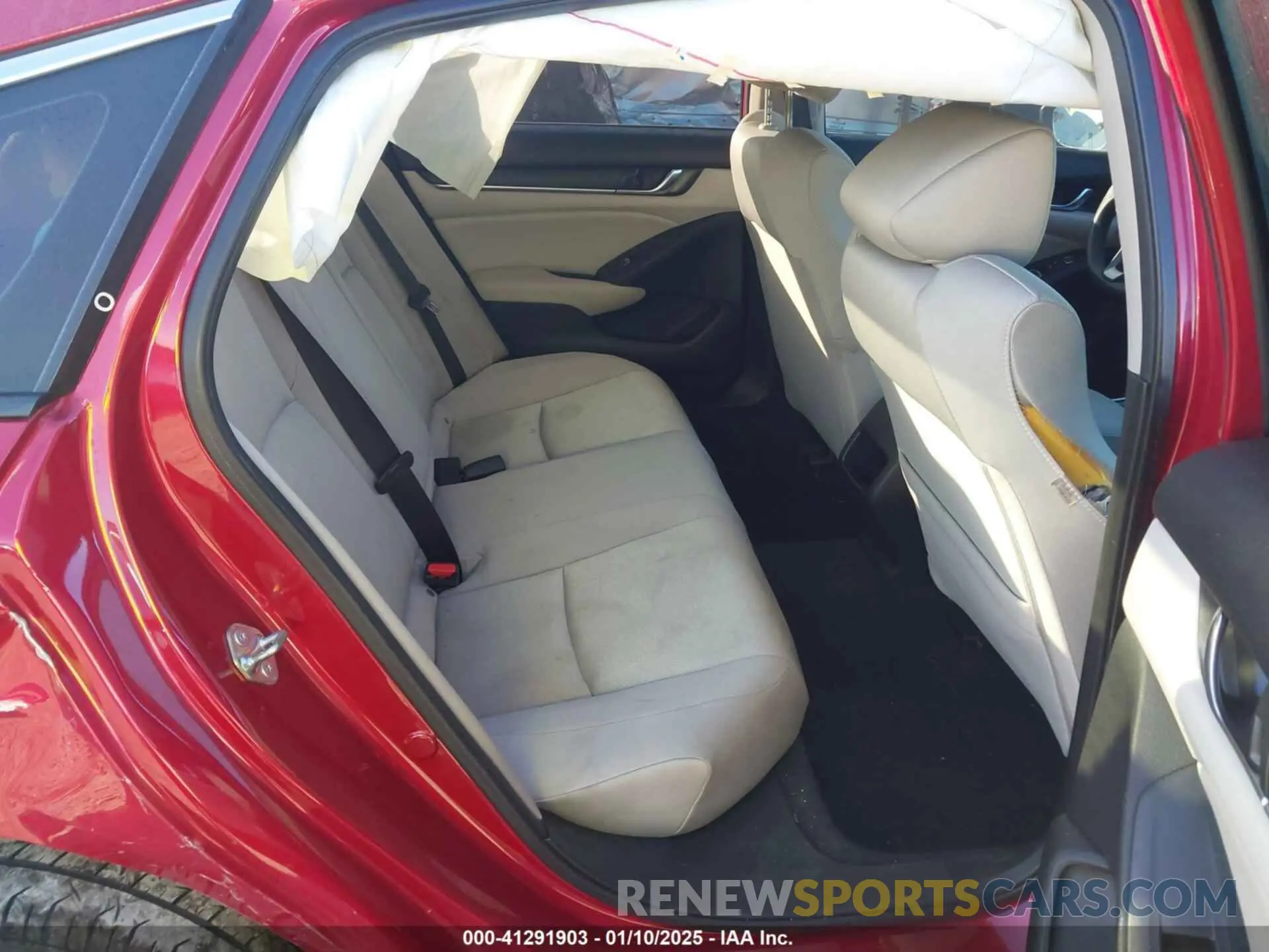 8 Photograph of a damaged car 1HGCV1F1XLA118058 HONDA ACCORD 2020