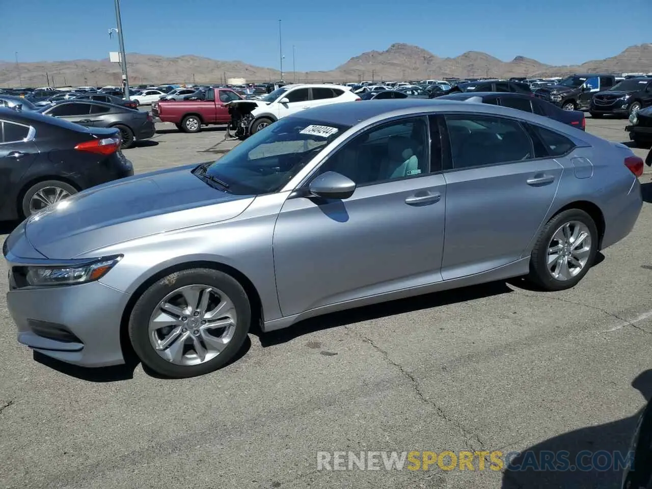 1 Photograph of a damaged car 1HGCV1F1XLA129996 HONDA ACCORD 2020