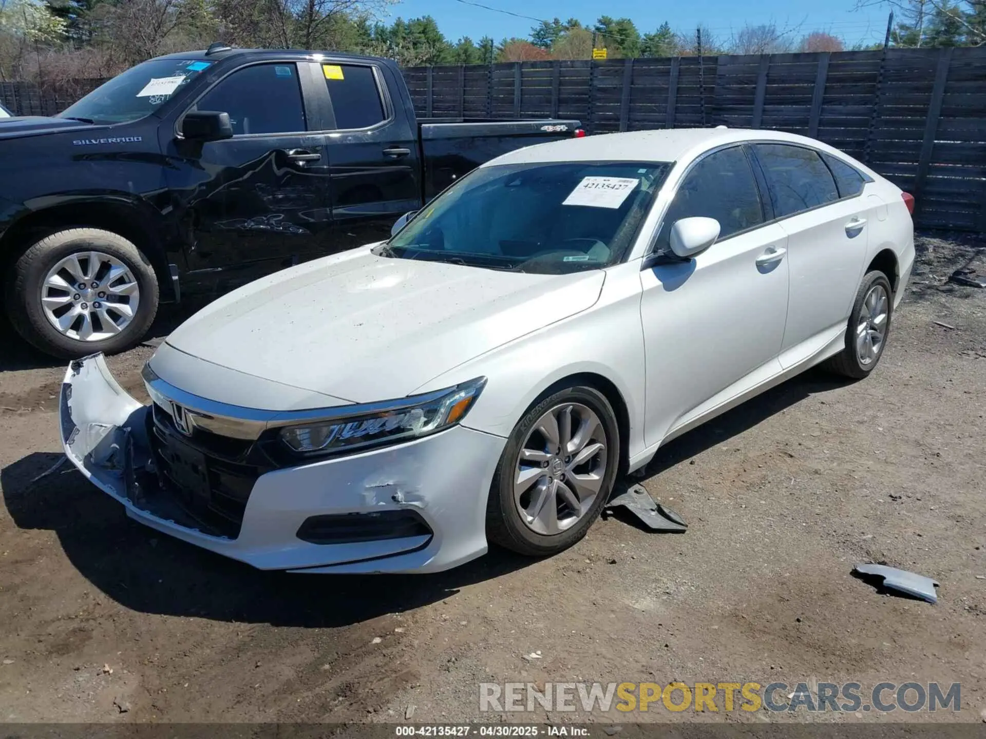 2 Photograph of a damaged car 1HGCV1F1XLA131327 HONDA ACCORD 2020