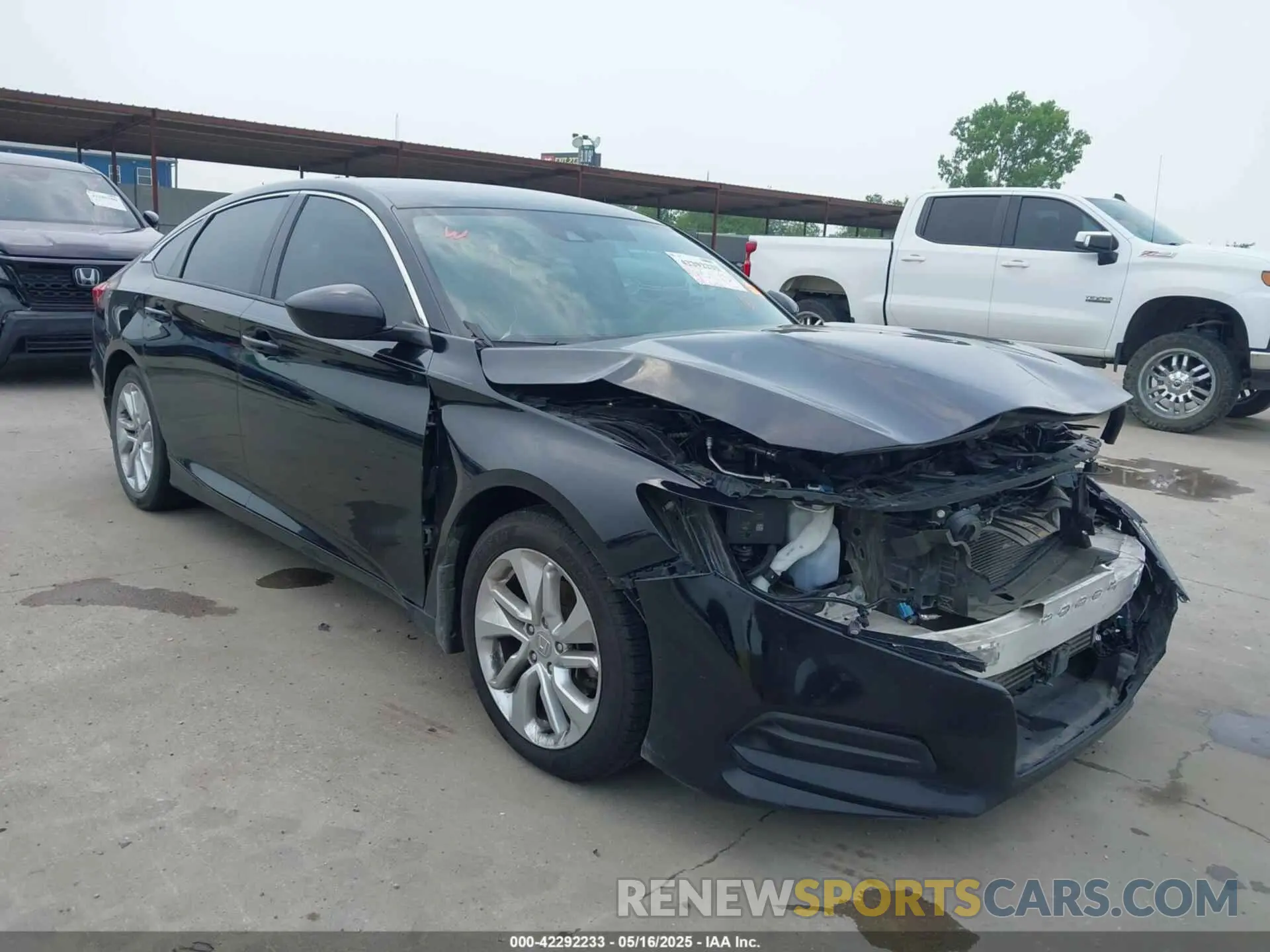1 Photograph of a damaged car 1HGCV1F1XLA141114 HONDA ACCORD 2020