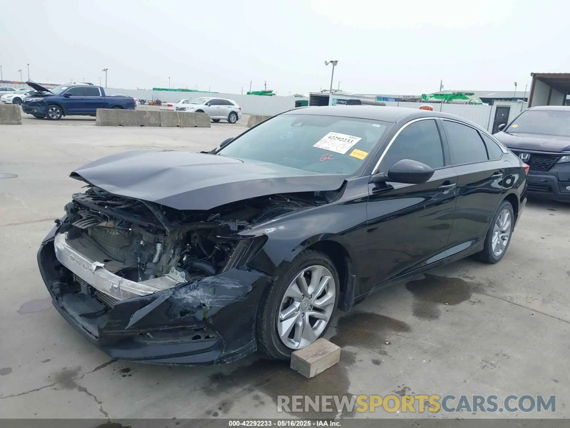 2 Photograph of a damaged car 1HGCV1F1XLA141114 HONDA ACCORD 2020
