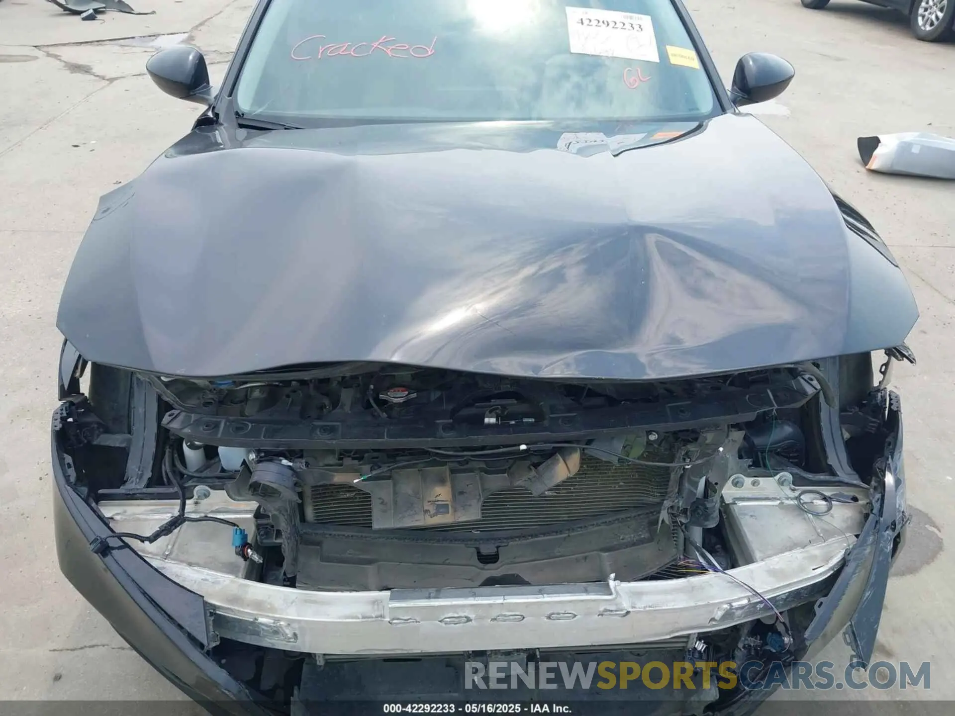 6 Photograph of a damaged car 1HGCV1F1XLA141114 HONDA ACCORD 2020