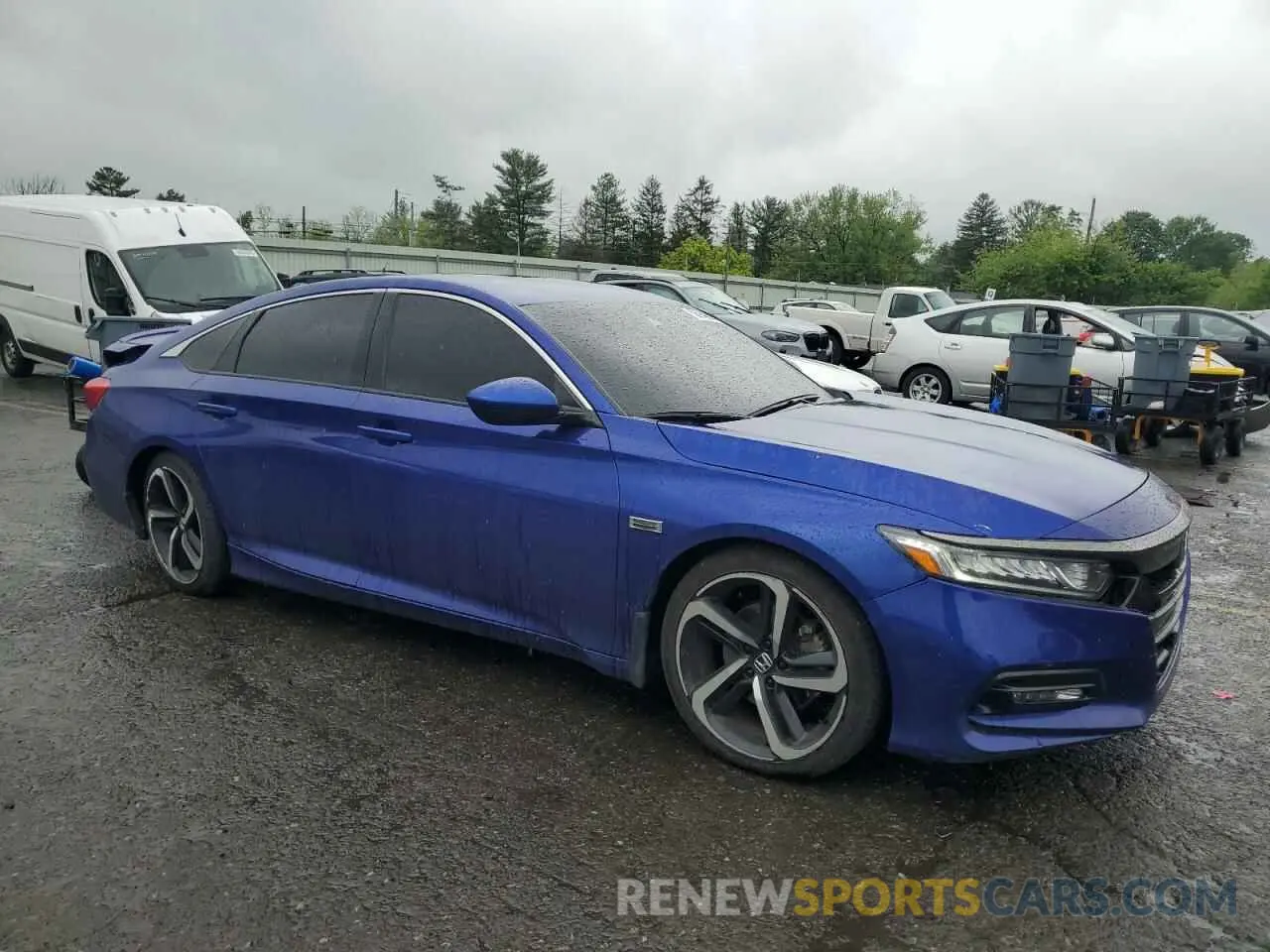 4 Photograph of a damaged car 1HGCV1F30LA001364 HONDA ACCORD 2020