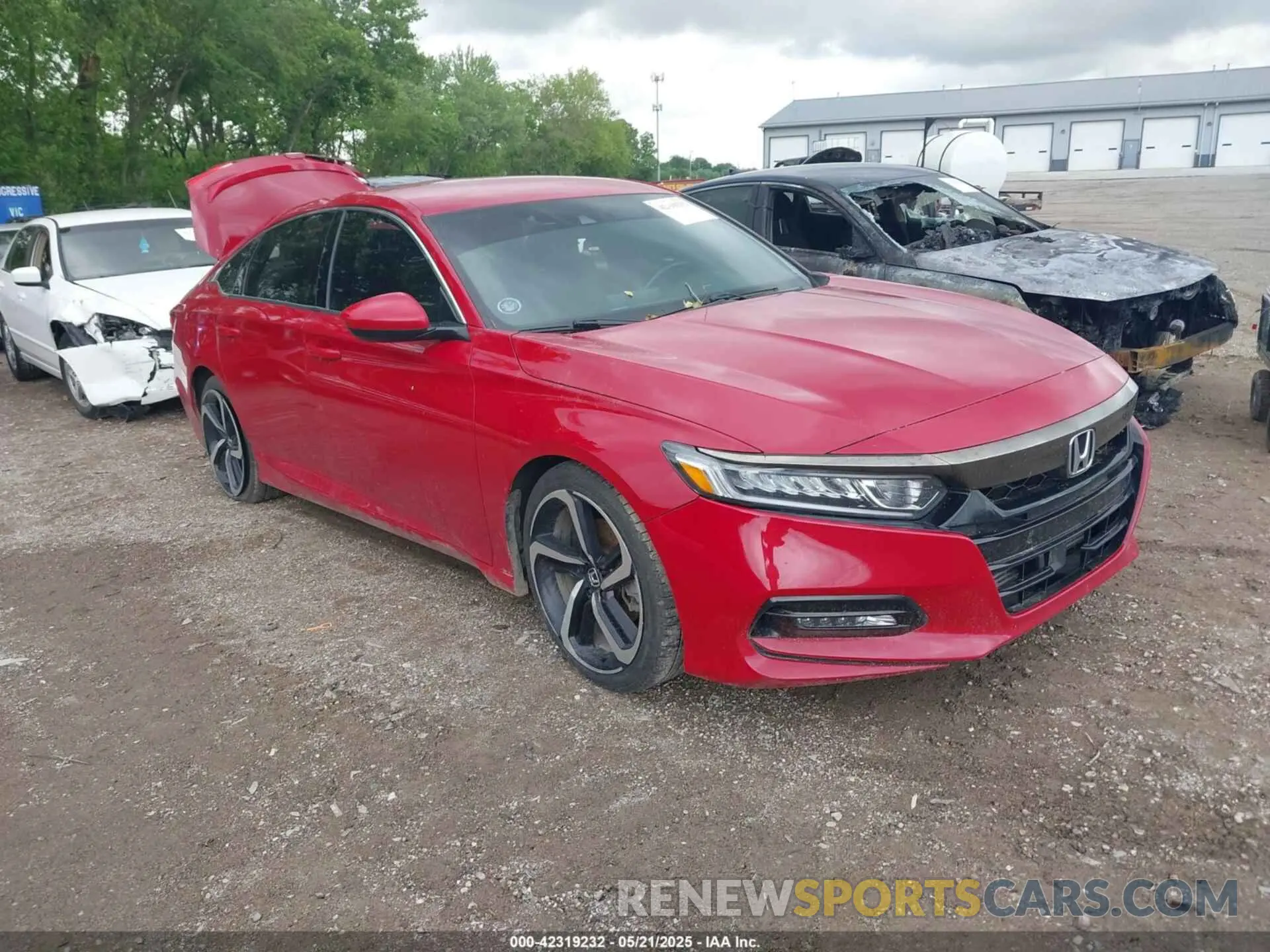 1 Photograph of a damaged car 1HGCV1F30LA009027 HONDA ACCORD 2020