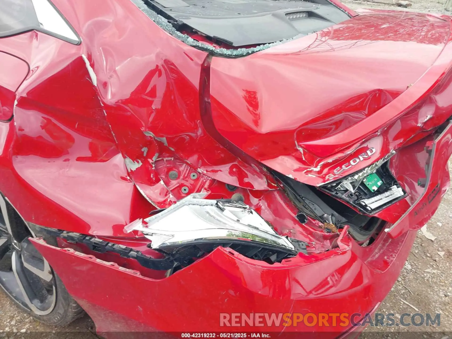 6 Photograph of a damaged car 1HGCV1F30LA009027 HONDA ACCORD 2020