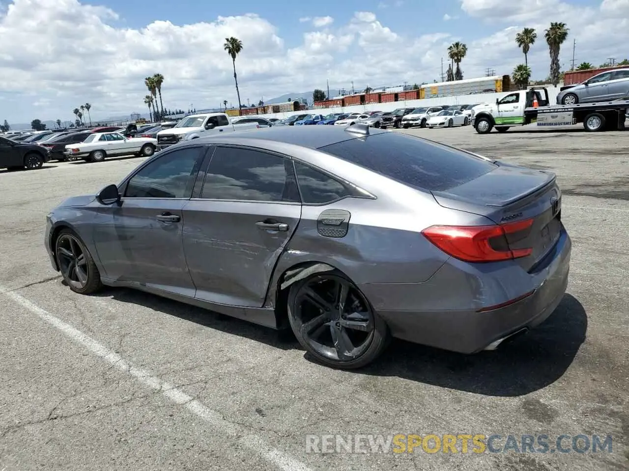 2 Photograph of a damaged car 1HGCV1F30LA009593 HONDA ACCORD 2020