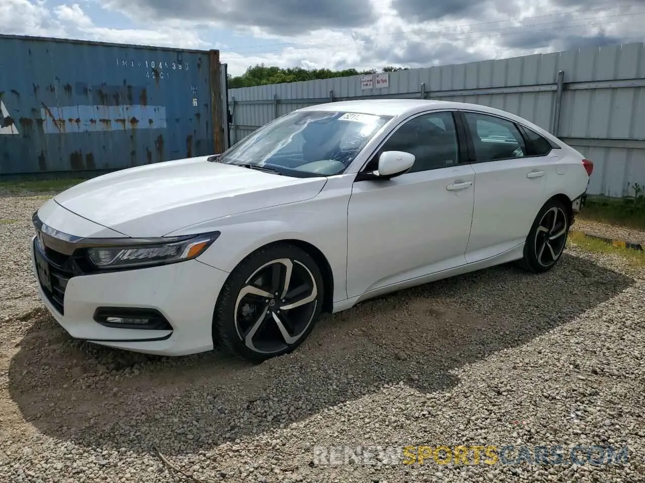 1 Photograph of a damaged car 1HGCV1F30LA014342 HONDA ACCORD 2020