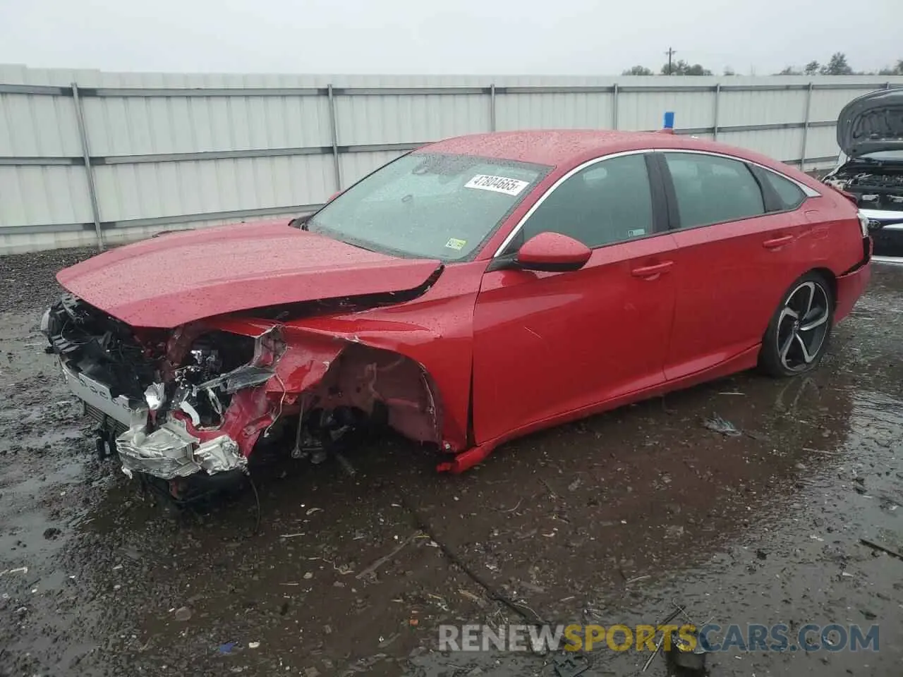 1 Photograph of a damaged car 1HGCV1F30LA068515 HONDA ACCORD 2020