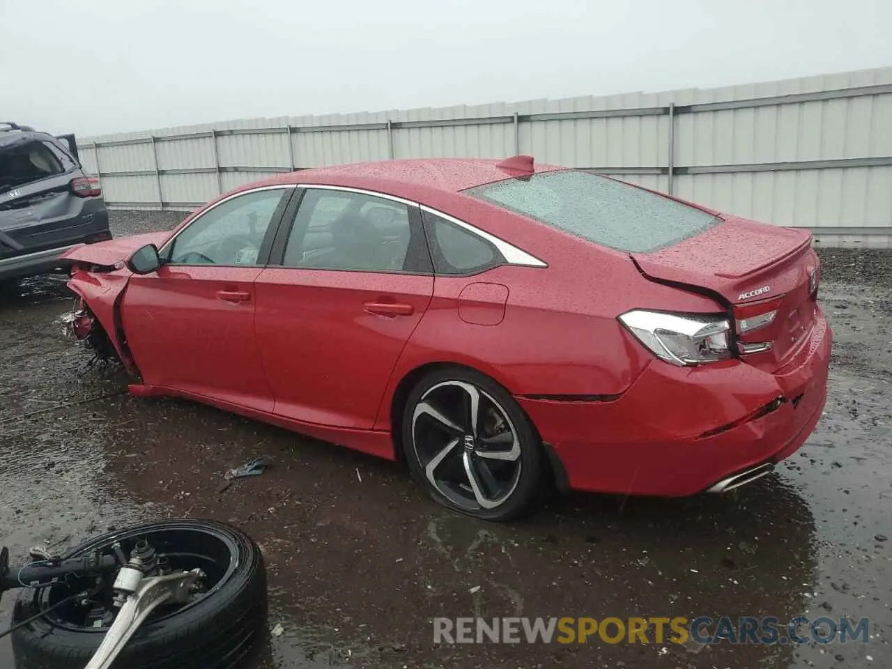 2 Photograph of a damaged car 1HGCV1F30LA068515 HONDA ACCORD 2020