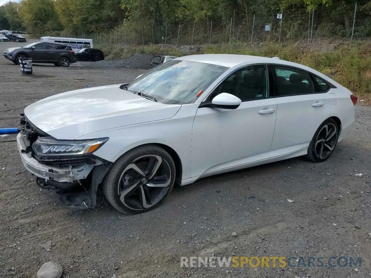 1 Photograph of a damaged car 1HGCV1F30LA074086 HONDA ACCORD 2020
