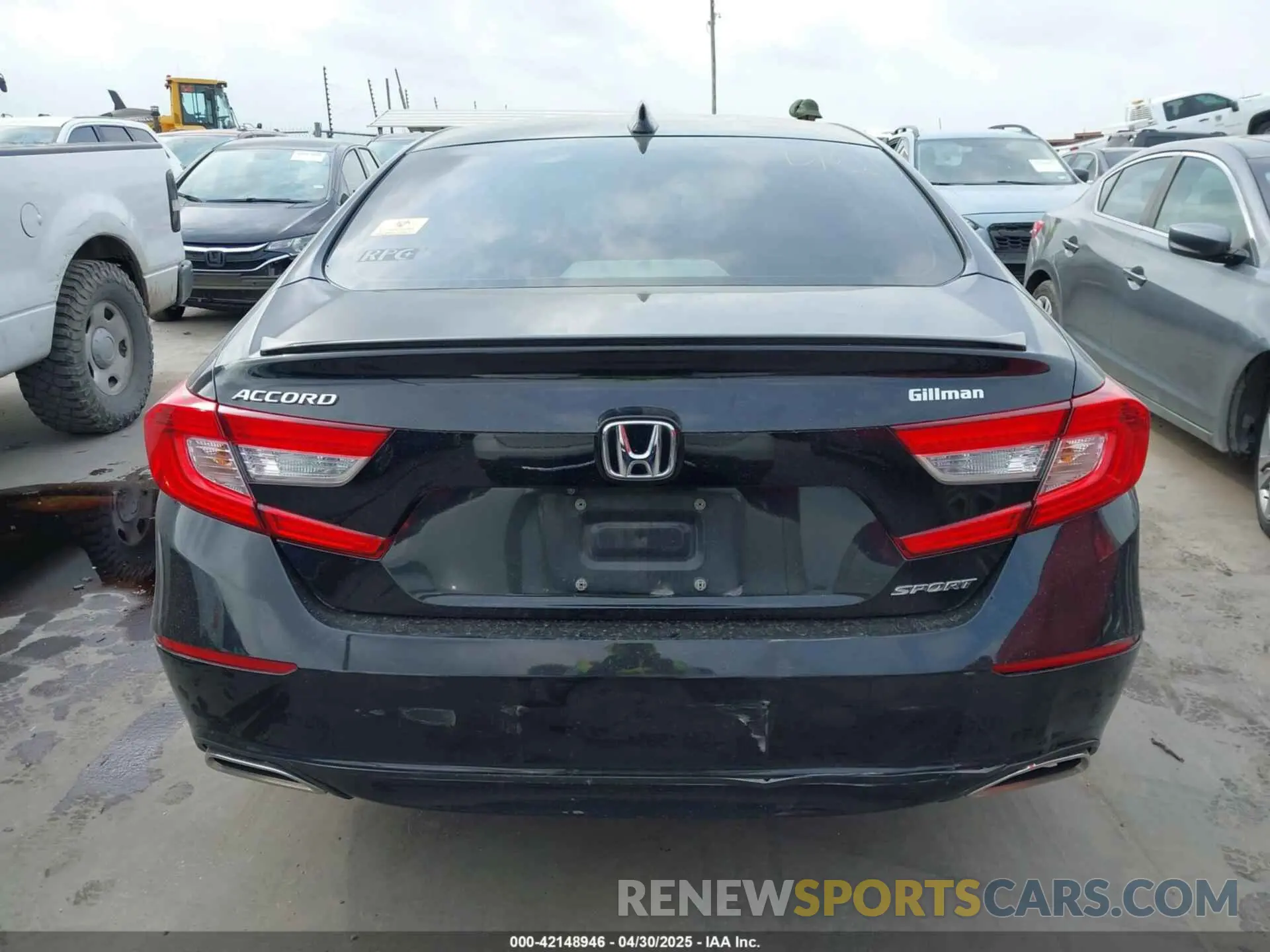 16 Photograph of a damaged car 1HGCV1F30LA108334 HONDA ACCORD 2020