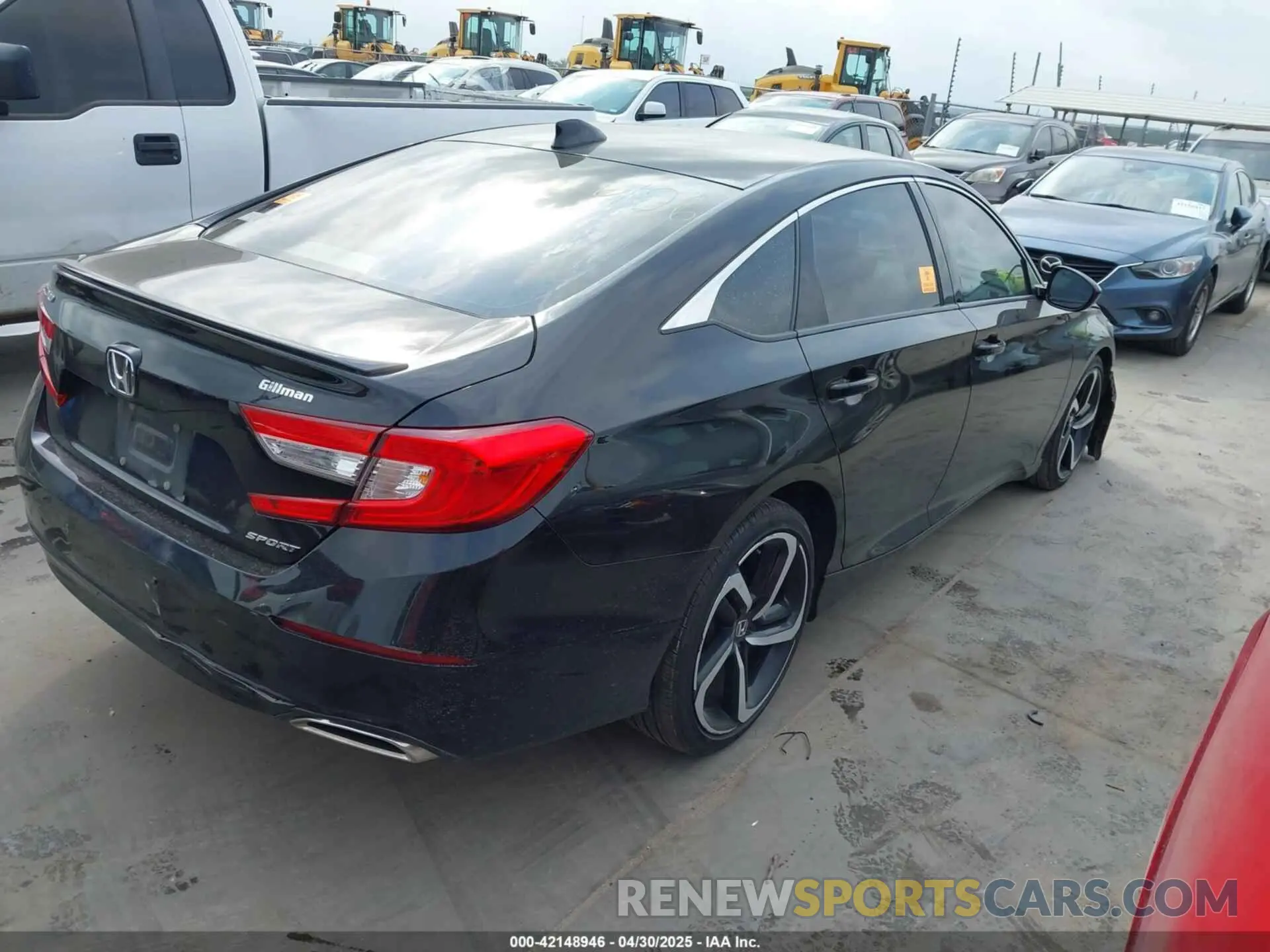 4 Photograph of a damaged car 1HGCV1F30LA108334 HONDA ACCORD 2020
