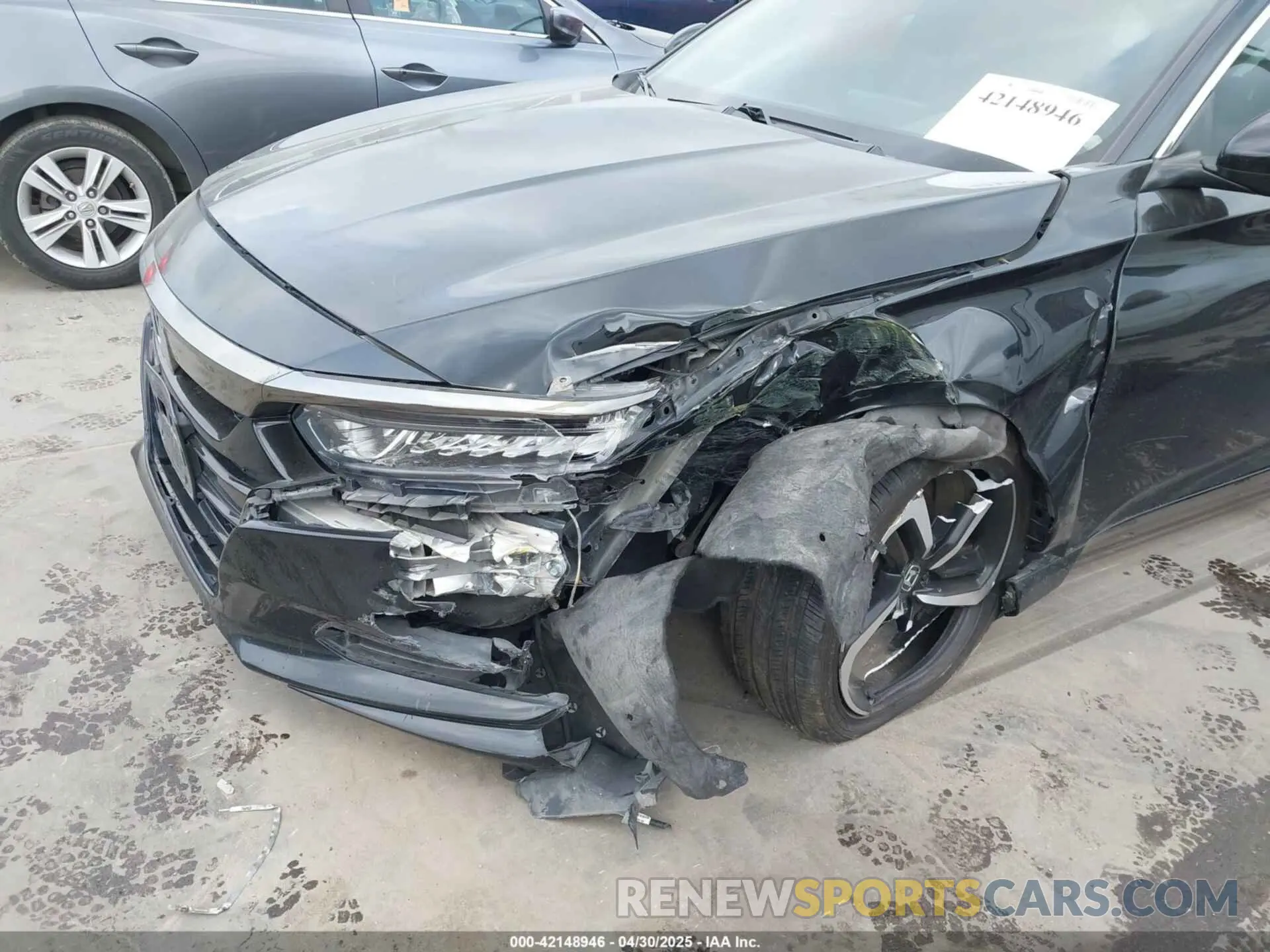6 Photograph of a damaged car 1HGCV1F30LA108334 HONDA ACCORD 2020