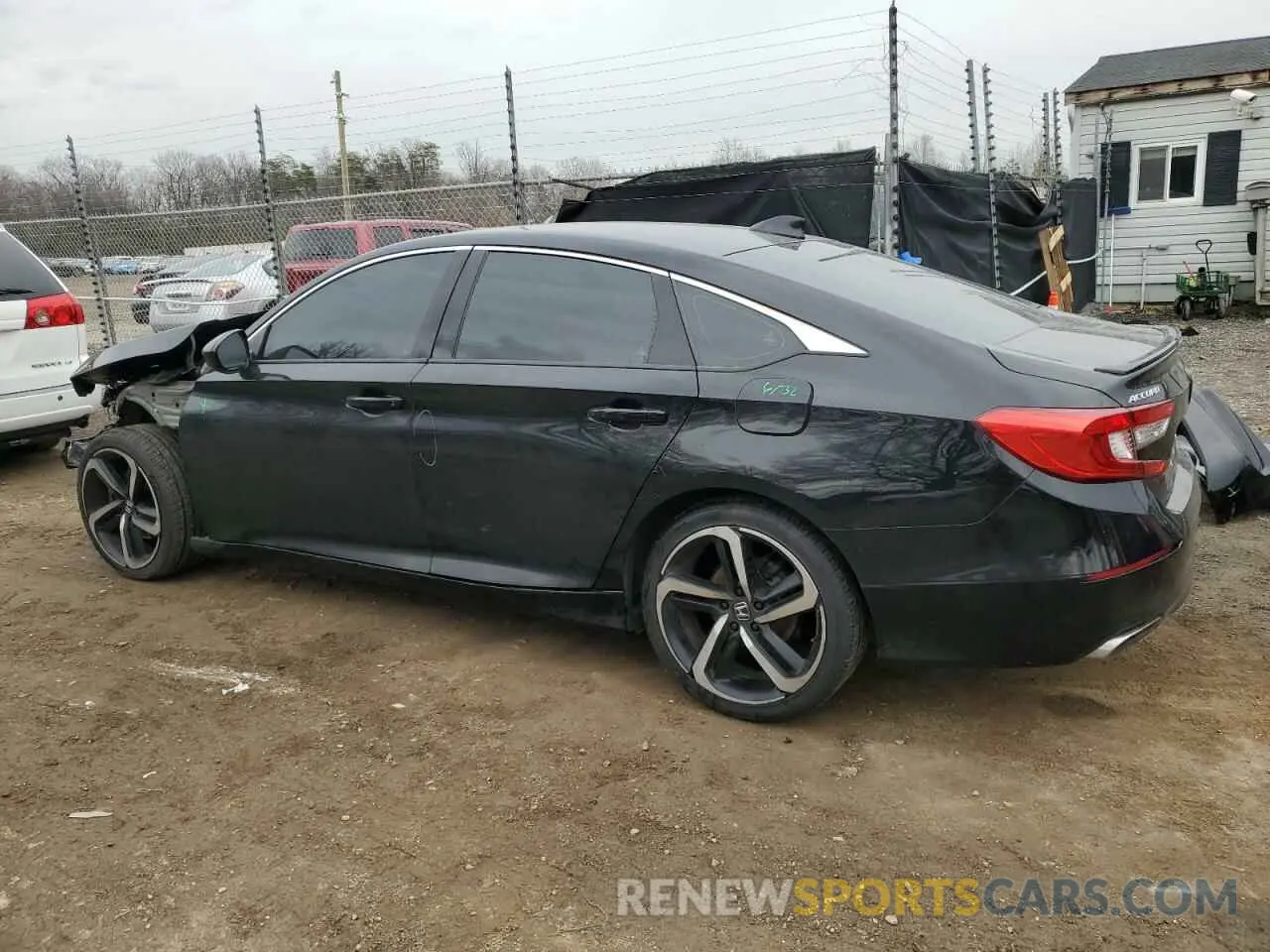 2 Photograph of a damaged car 1HGCV1F30LA135615 HONDA ACCORD 2020