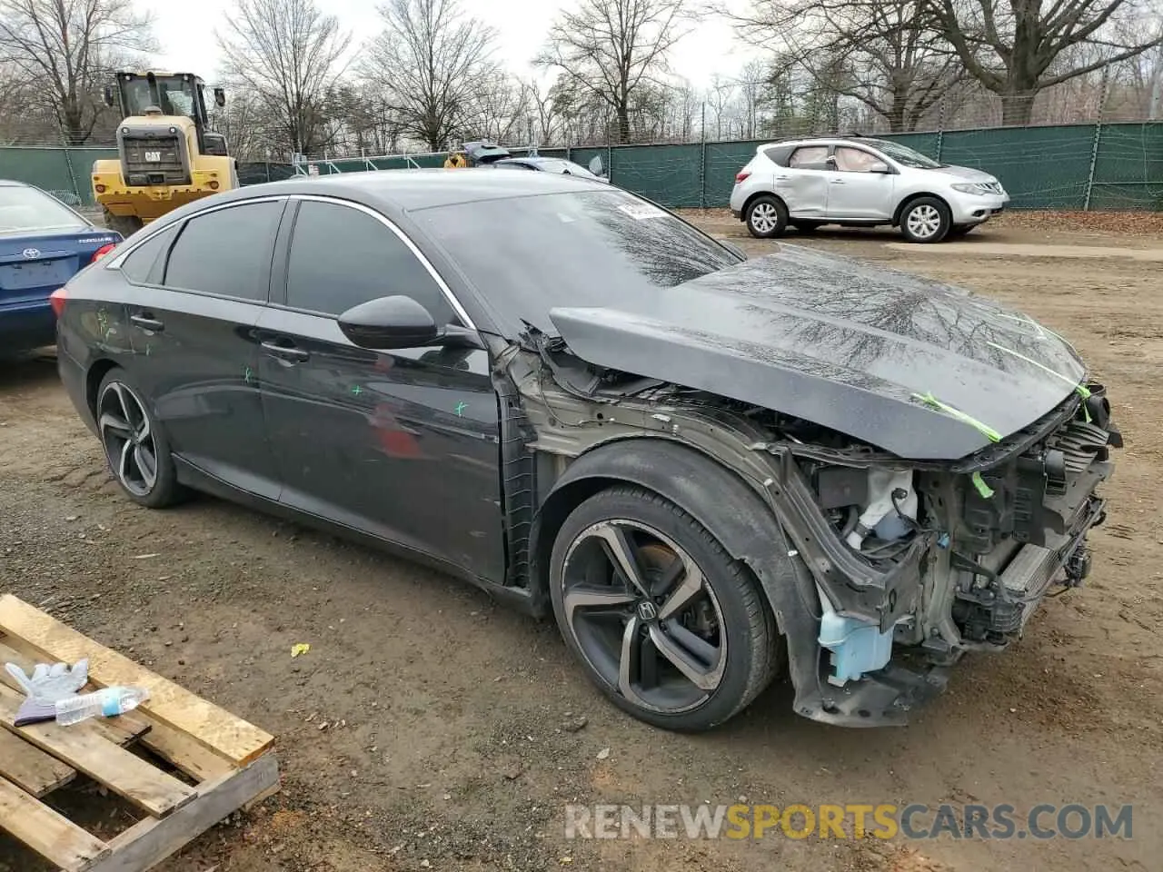 4 Photograph of a damaged car 1HGCV1F30LA135615 HONDA ACCORD 2020