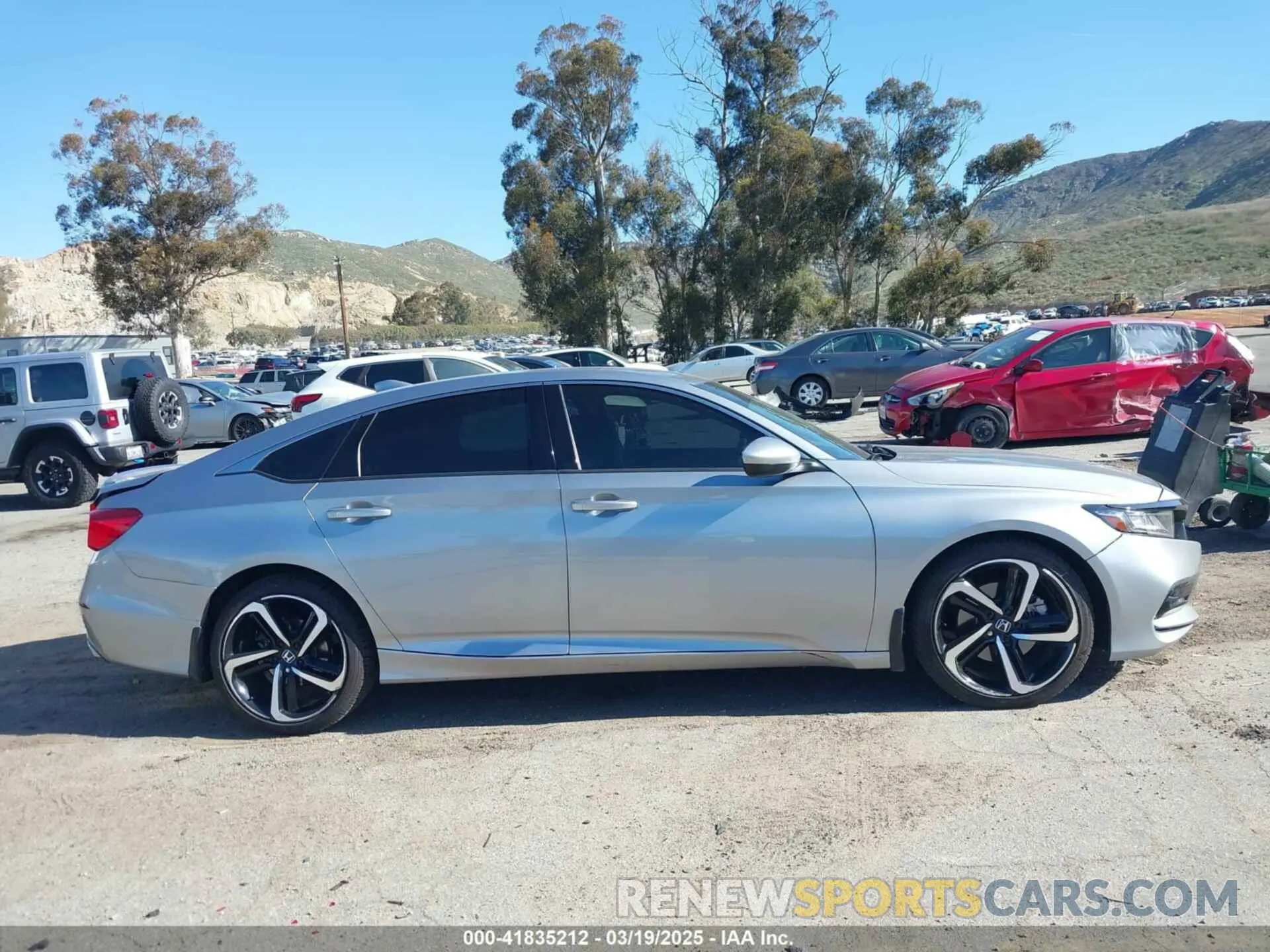 13 Photograph of a damaged car 1HGCV1F30LA143049 HONDA ACCORD 2020