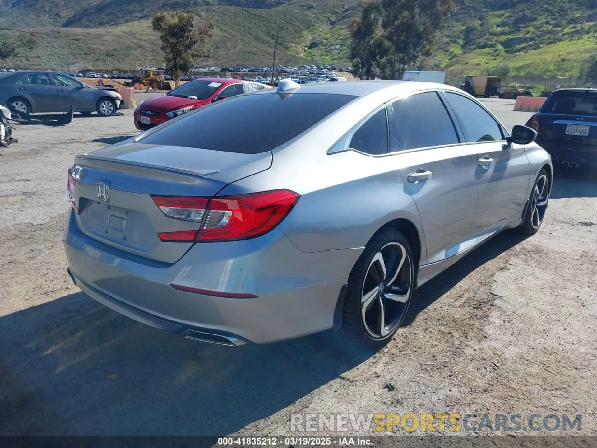 4 Photograph of a damaged car 1HGCV1F30LA143049 HONDA ACCORD 2020