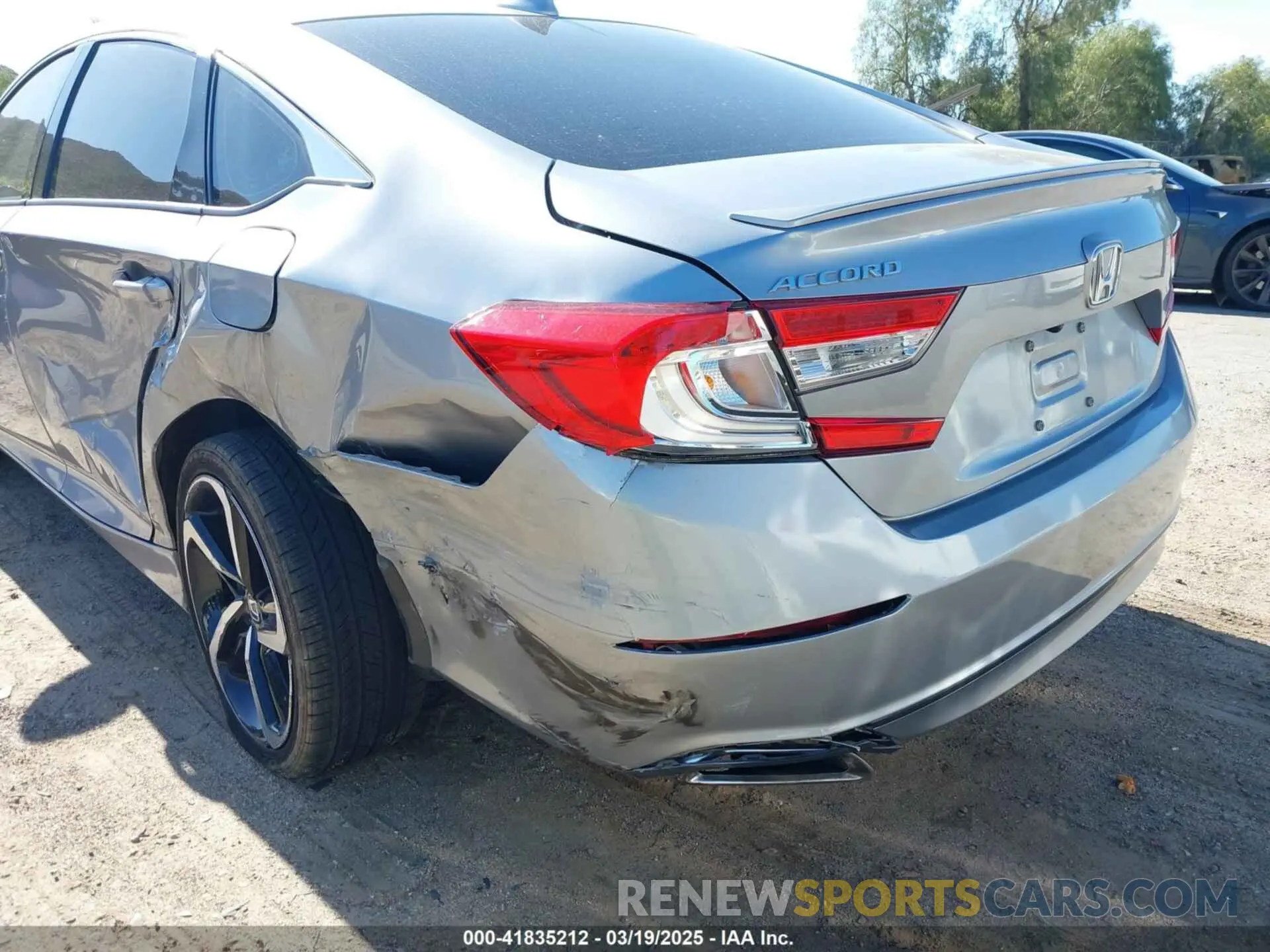 6 Photograph of a damaged car 1HGCV1F30LA143049 HONDA ACCORD 2020