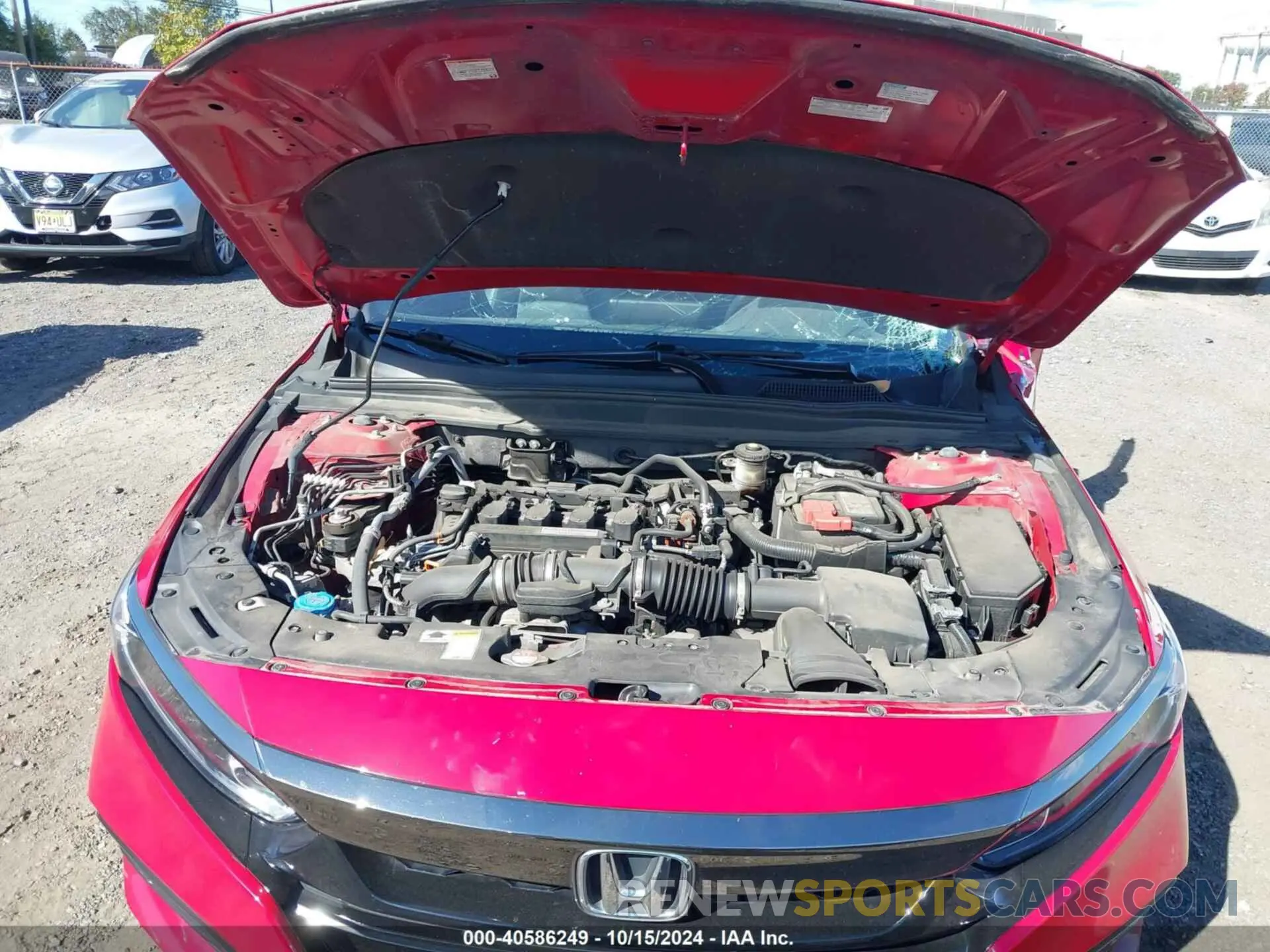 10 Photograph of a damaged car 1HGCV1F30LA144265 HONDA ACCORD 2020