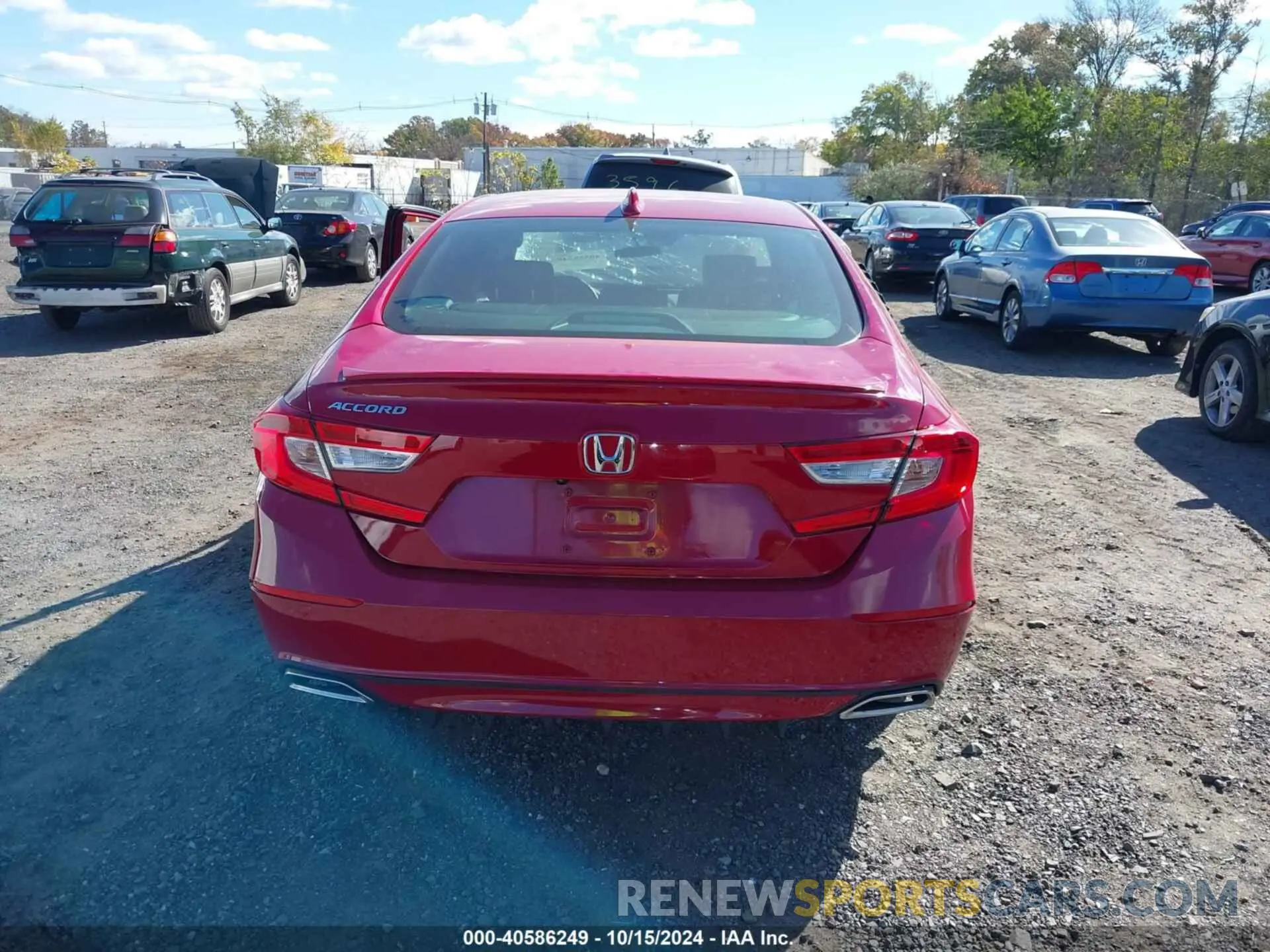 16 Photograph of a damaged car 1HGCV1F30LA144265 HONDA ACCORD 2020