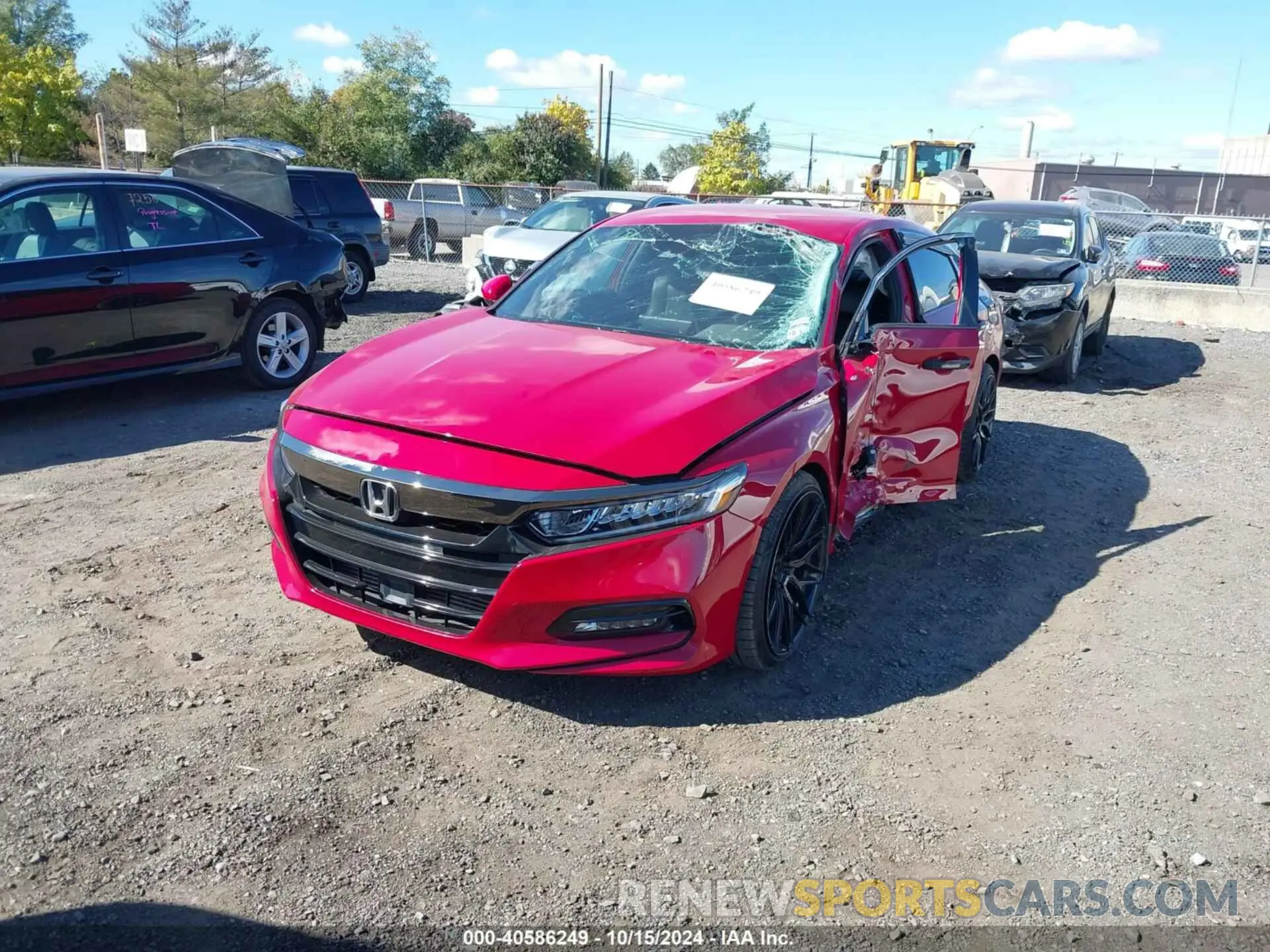 2 Photograph of a damaged car 1HGCV1F30LA144265 HONDA ACCORD 2020