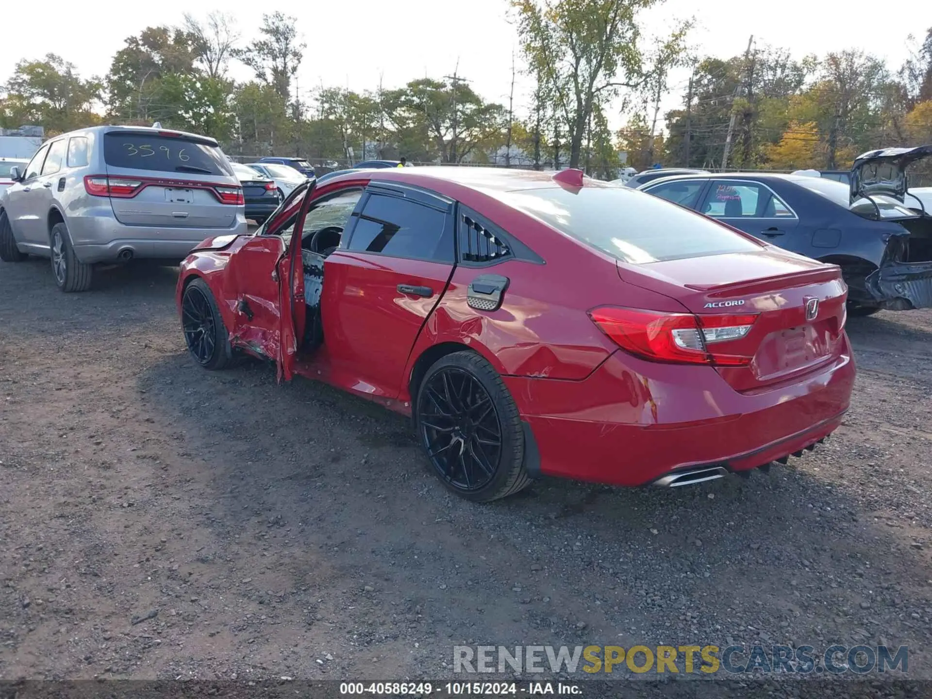 3 Photograph of a damaged car 1HGCV1F30LA144265 HONDA ACCORD 2020