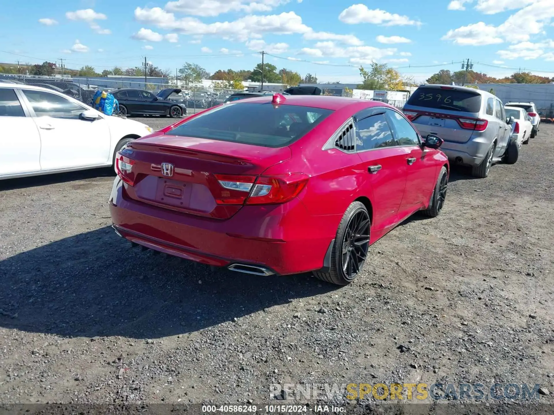 4 Photograph of a damaged car 1HGCV1F30LA144265 HONDA ACCORD 2020