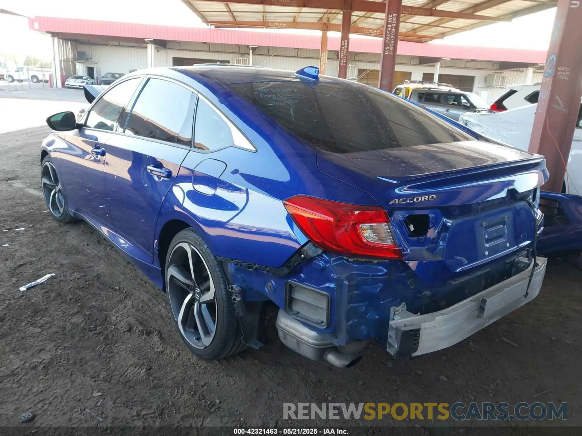 3 Photograph of a damaged car 1HGCV1F30LA147652 HONDA ACCORD 2020
